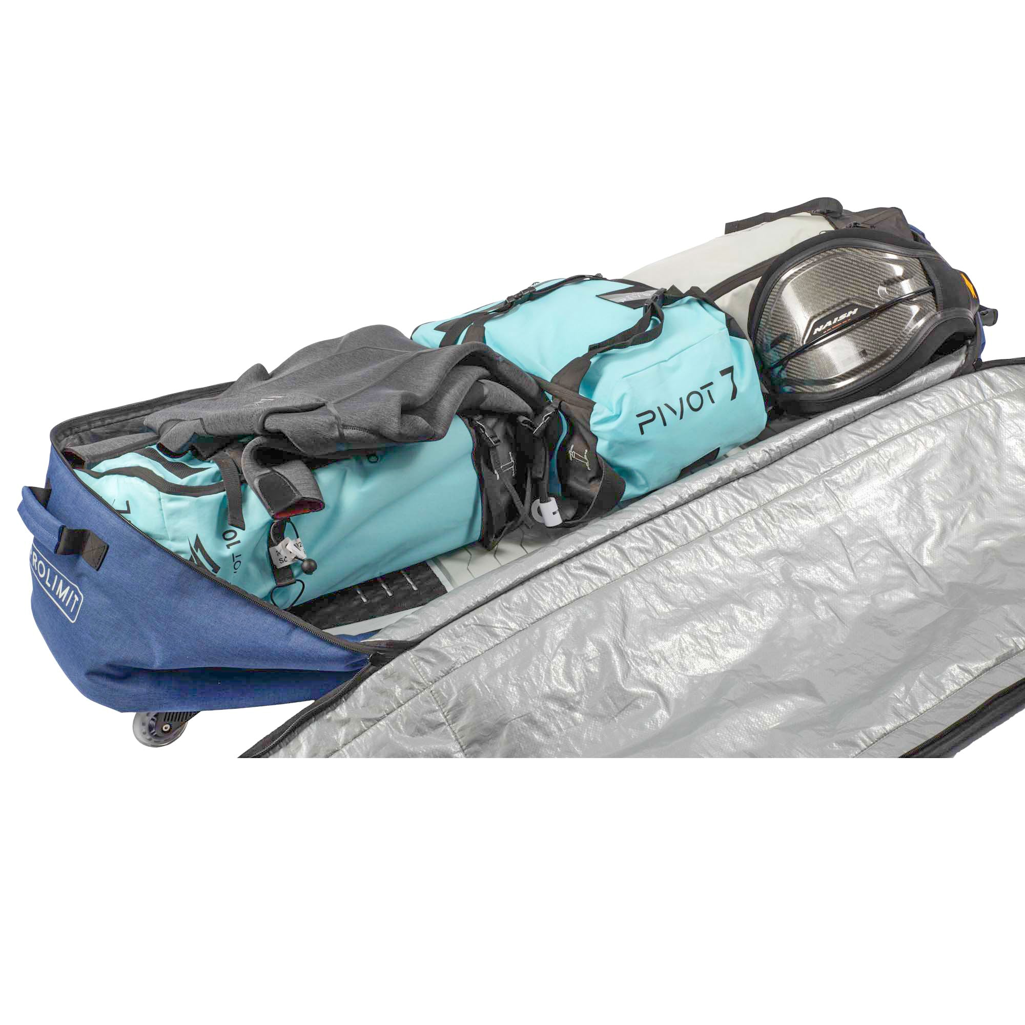 Prolimit Elite Slider Wheels boardbag 6'0 polstret