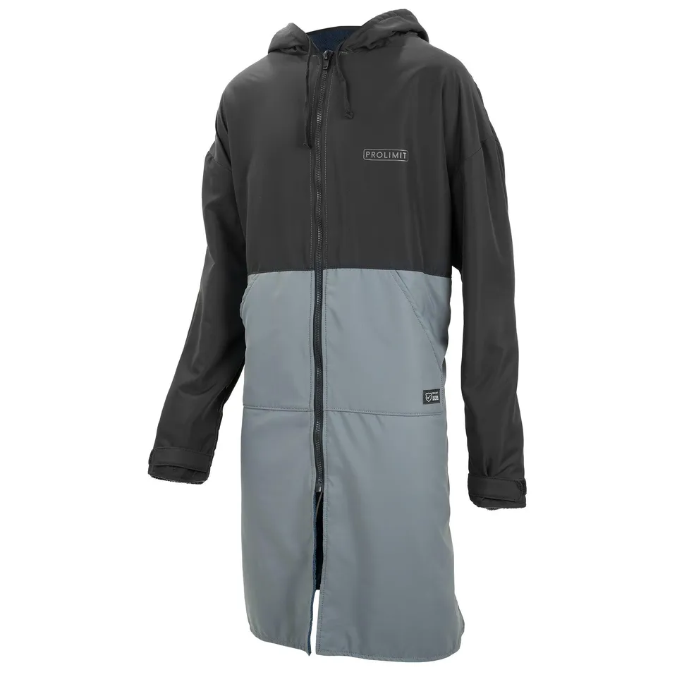 Prolimit Frontzip Extreme Longarm poncho Black/Navy vannavisende