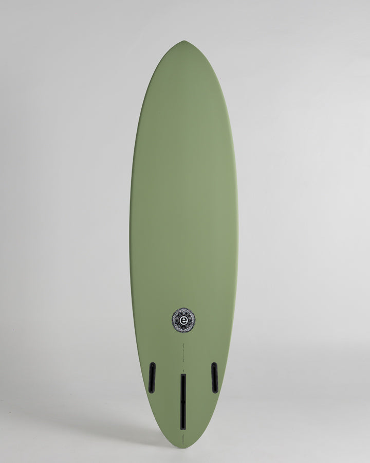 Elemnt Surf Midlength surfebrett smoke green – Futures