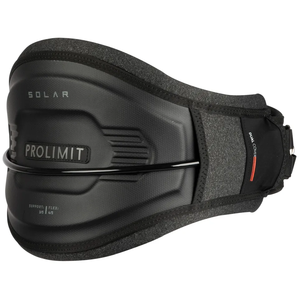 Prolimit Solar kitetrapes HEX Black/Red – myk midjesele