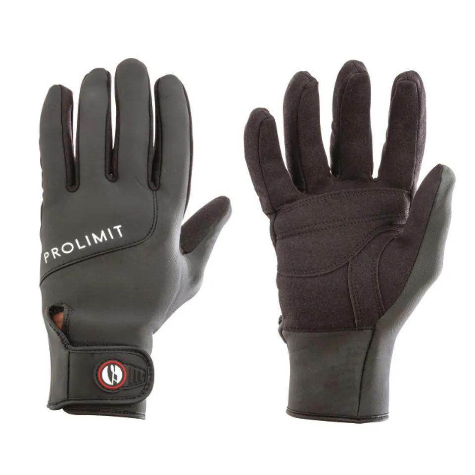 Prolimit Longfinger Mesh Gloves 2mm neoprenhansker svart