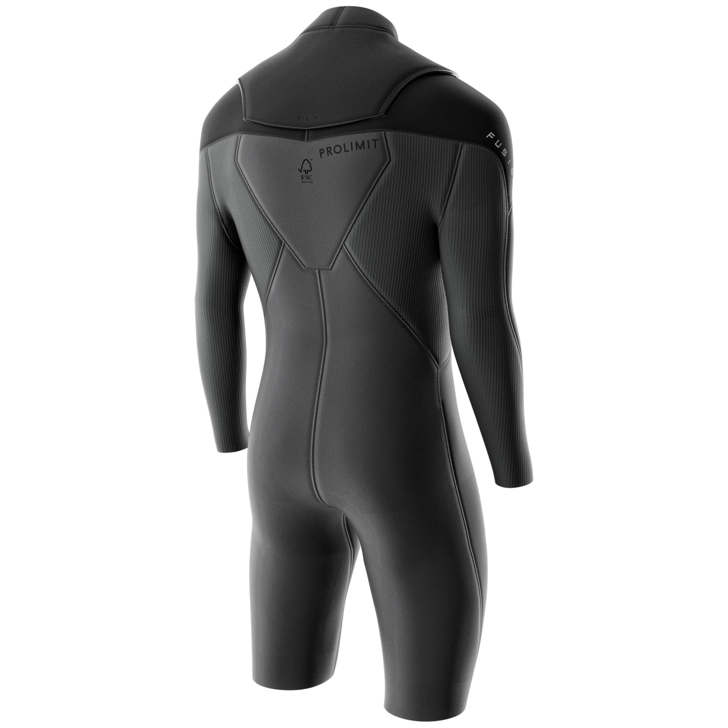 Prolimit Fusion Sunset Shorty Freezip 2/2 shorty svart herre