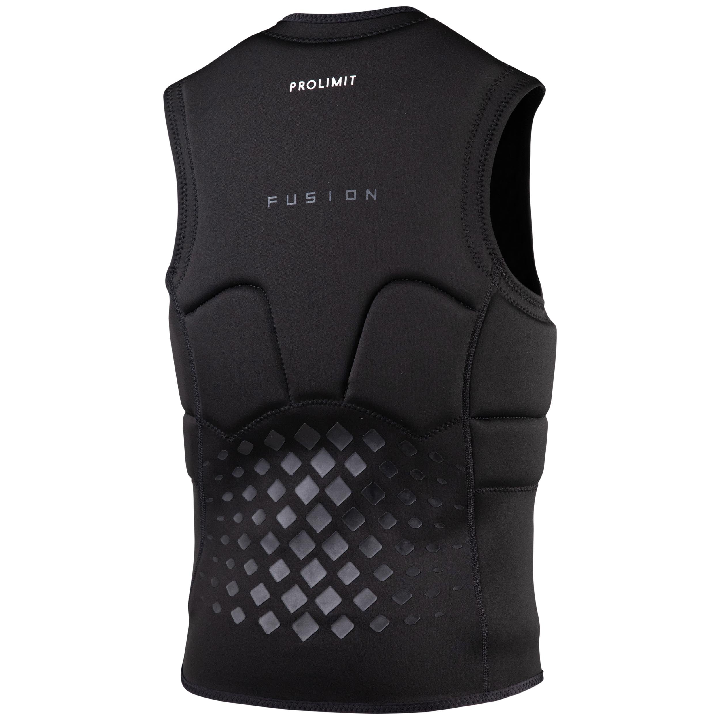 Prolimit Fusion Half Padded impactvest herre svart beskyttelse