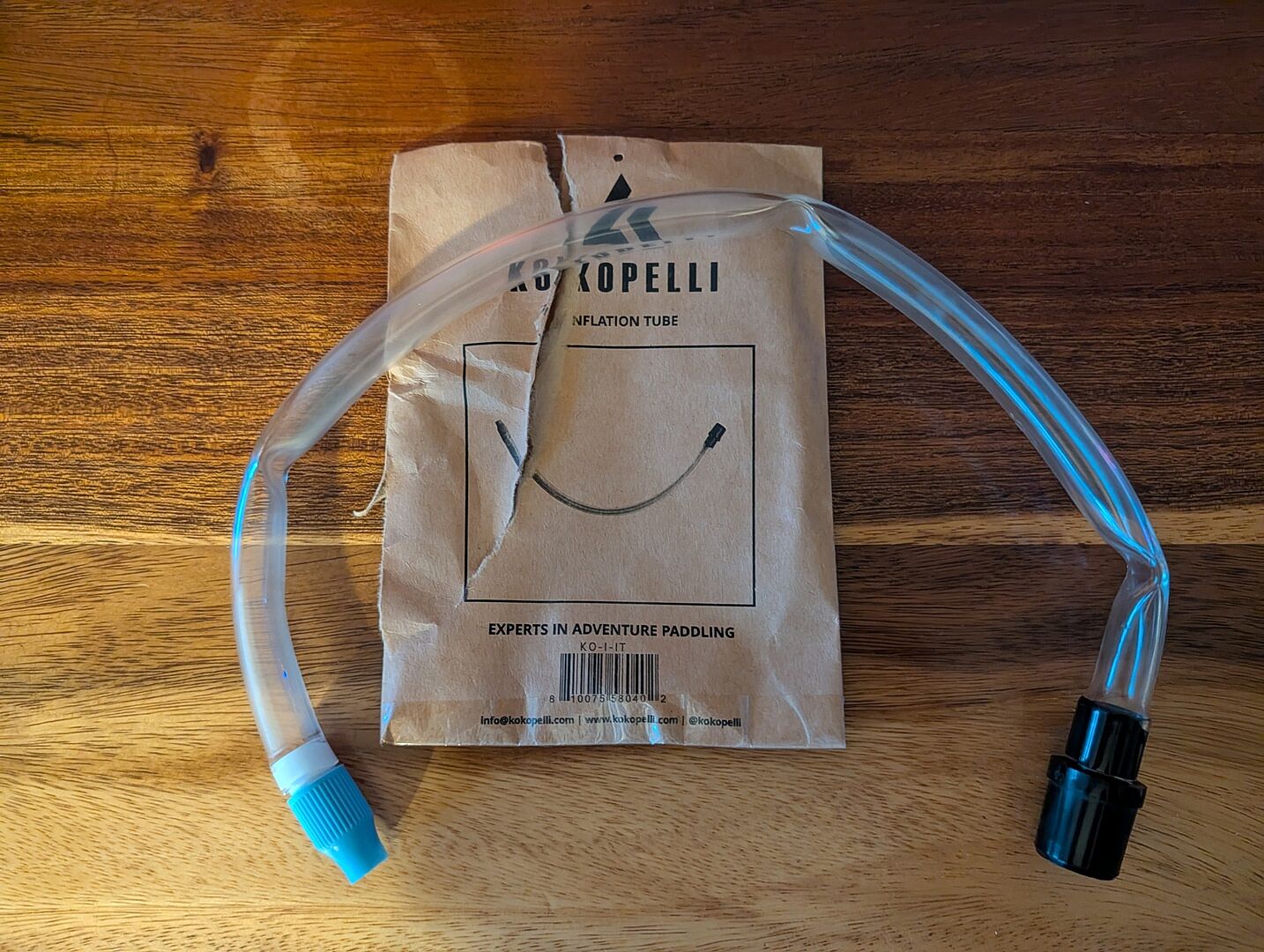 Kokopelli Inflation Tube oppblåsingsslange Leafield D7