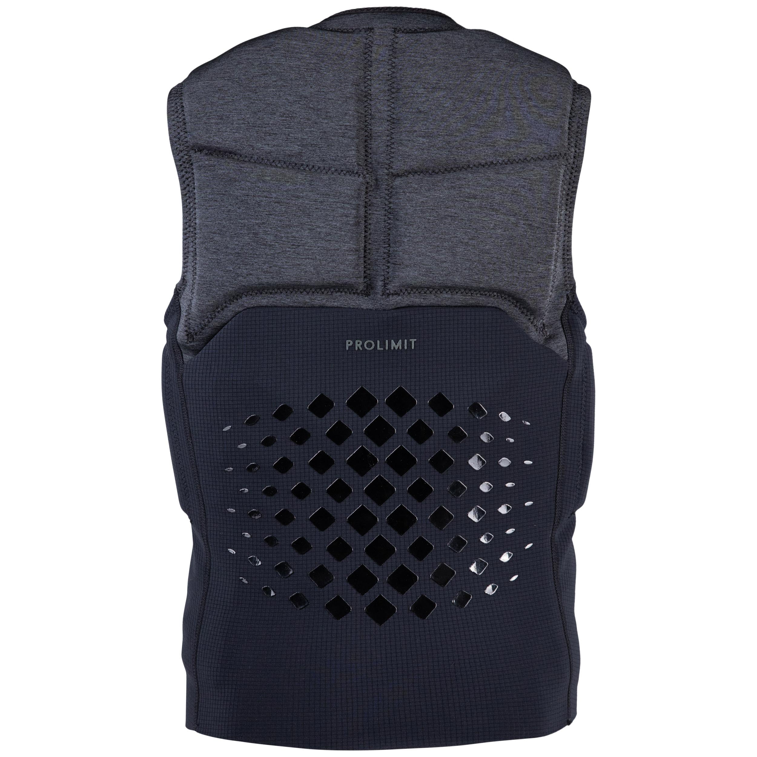 Prolimit Mercury Stretch Vest No Zip impactvest svart uten glidelås