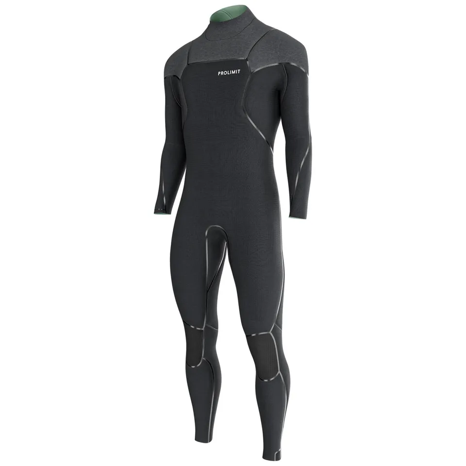 Prolimit Mercury Steamer V-Zip 6/4 våtdrakt svart