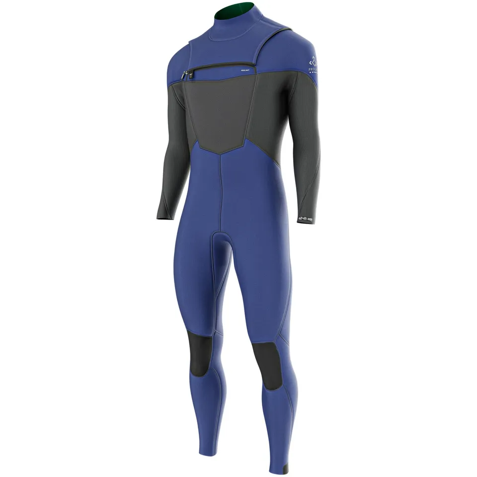 Prolimit Fusion Steamer Freezip 5/4 våtdrakt svart 5/4 mm