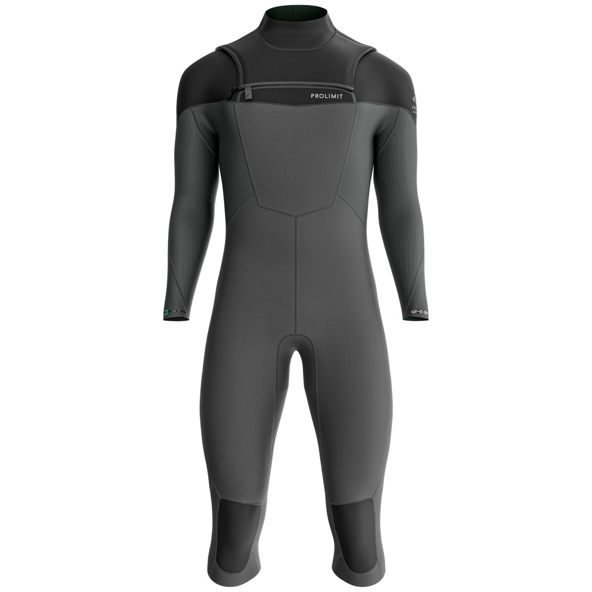 Prolimit Fusion Steamer OverKnee Freezip 3/2 shorty svart