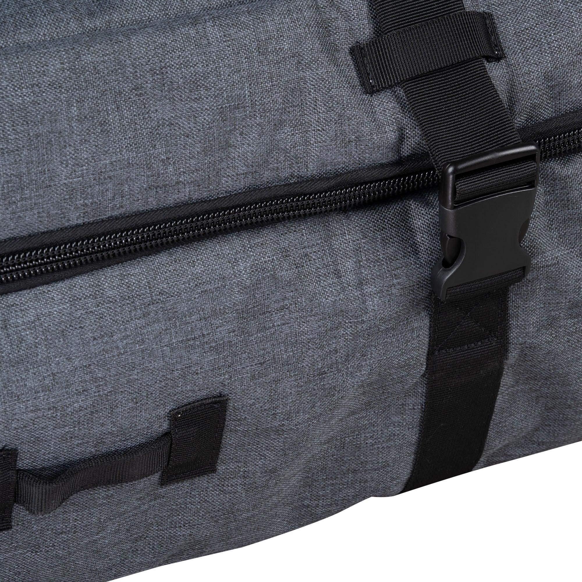Prolimit Session Wingfoil boardbag 175x75x28 Black hjulbase