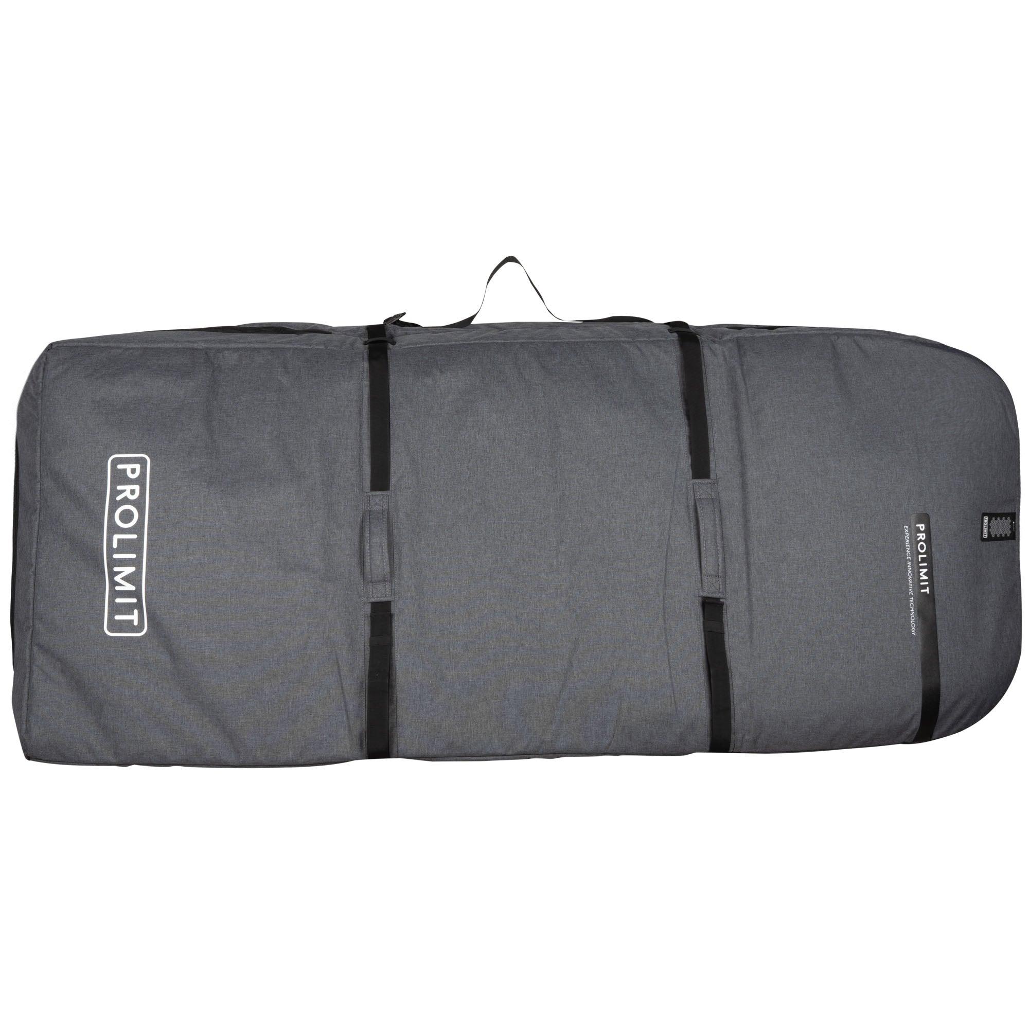Prolimit Session Wingfoil boardbag 175x75x28 Black hjulbase