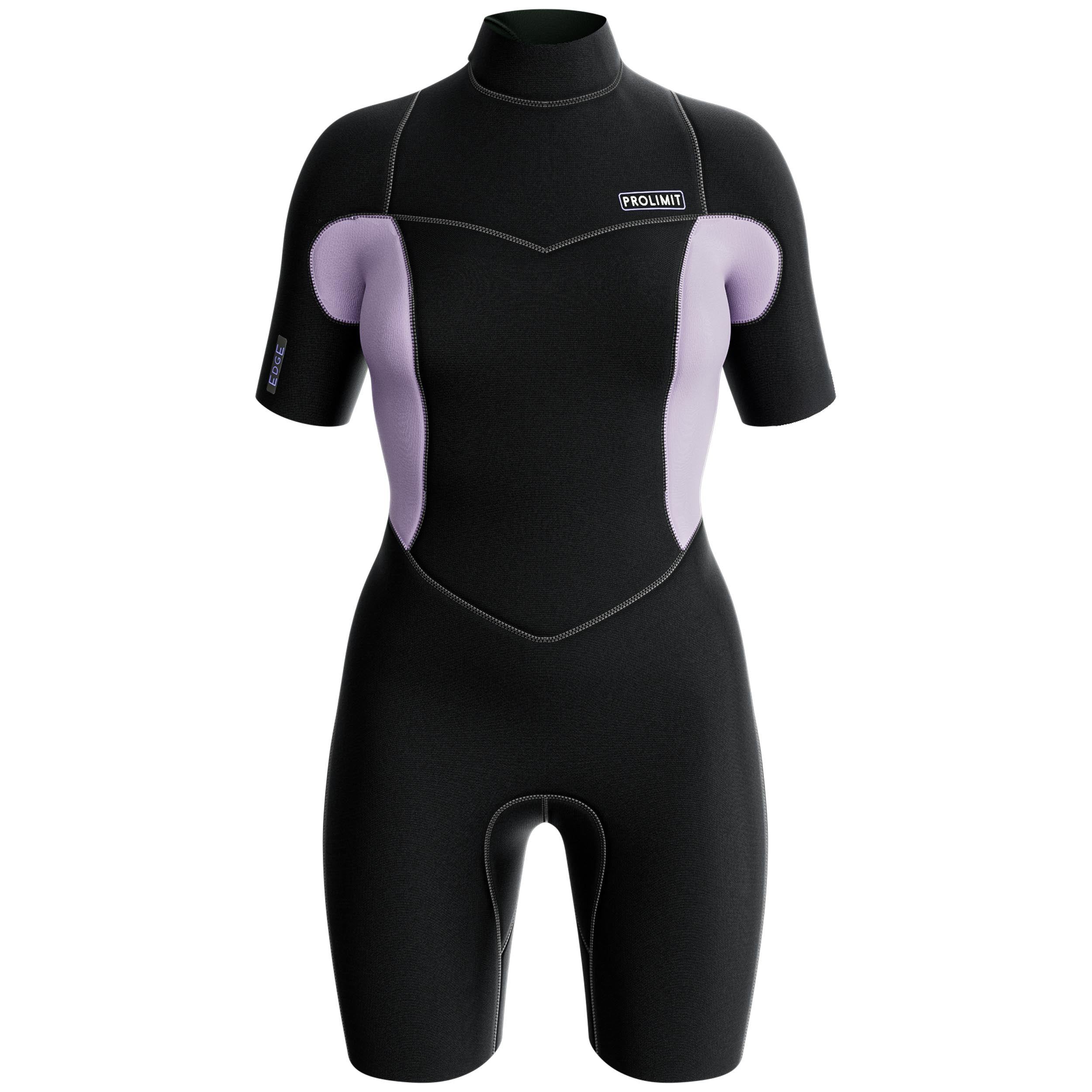 Prolimit Edge Shorty V-Zip våtdrakt 2/2 svart S