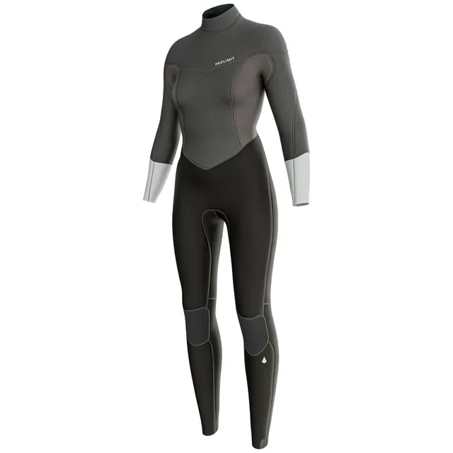 Prolimit Fire Steamer V-Zip 5/4 GBS våtdrakt dame grå