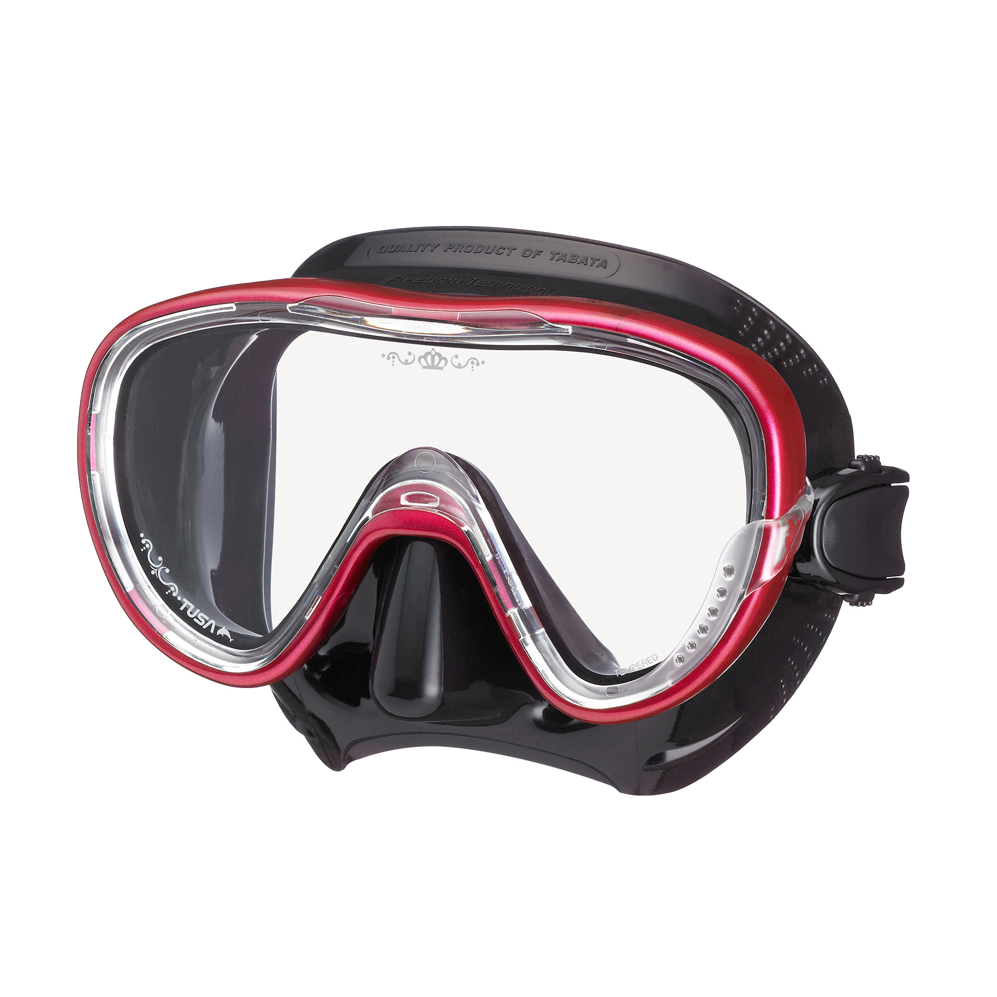TUSA Tina M1002 dykkemaske ett glass 210g