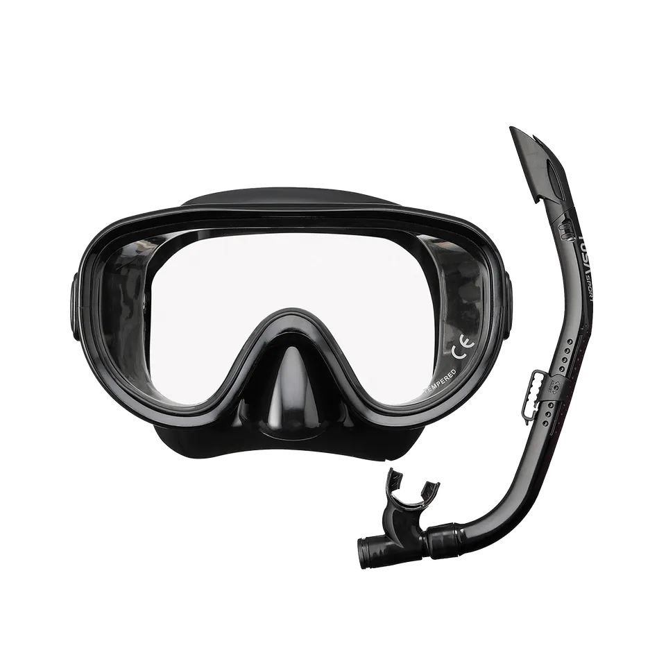 TUSA maske og snorkel sett voksen tørrtopp