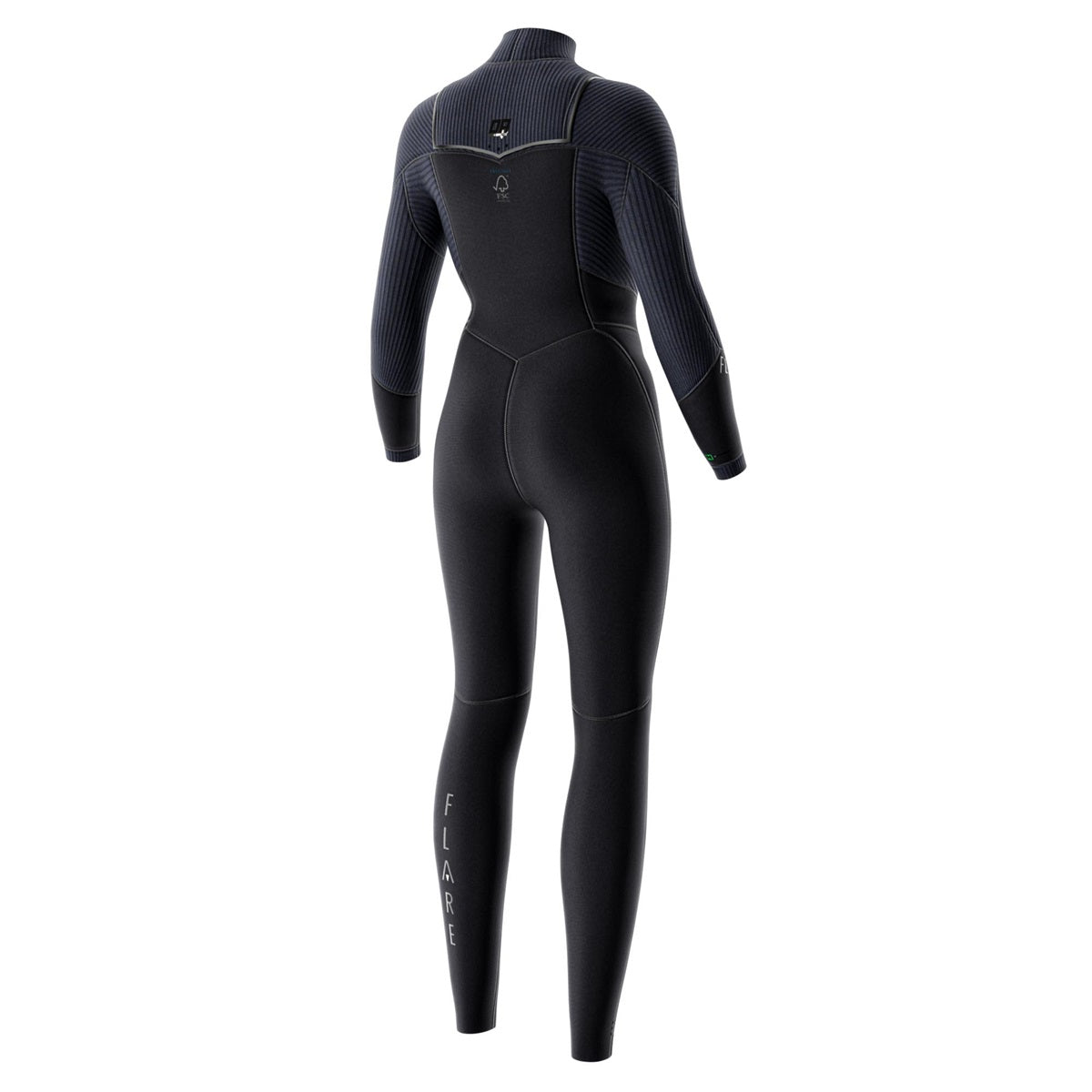 Prolimit Flare Steamer Freezip 5/4 våtdrakt dame svart
