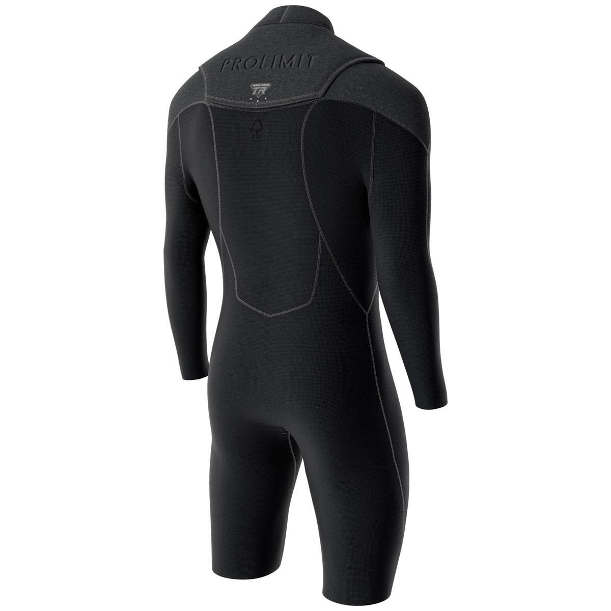 Prolimit Mercury Sunset Freezip 3/2 shorty svart varm