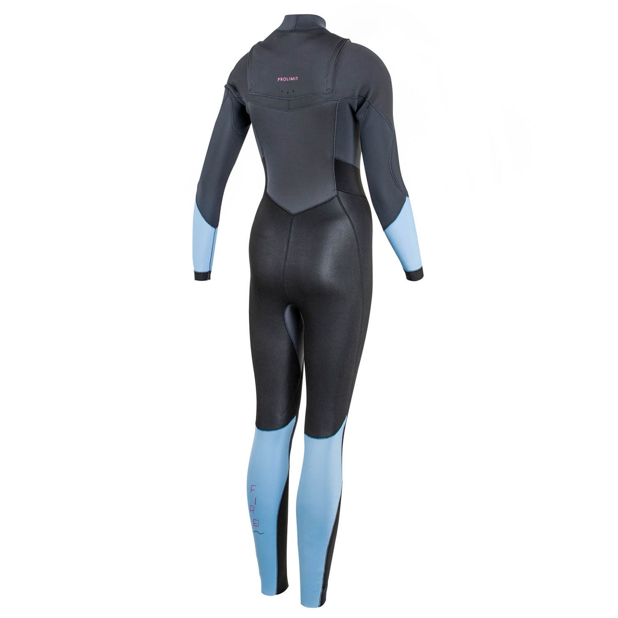 Prolimit Fire Freezip 4/3 våtdrakt dame svart/blå