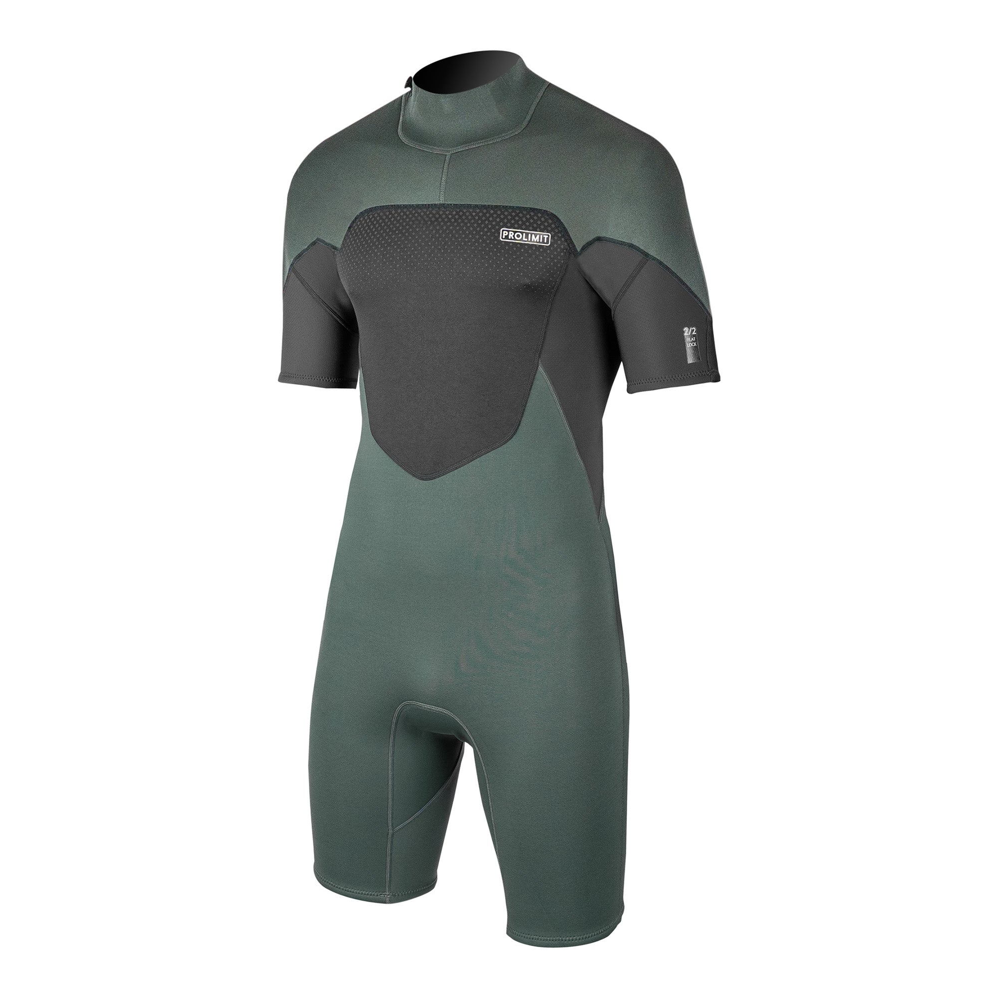 Prolimit Fusion shorty 2/2 svart Q-lining