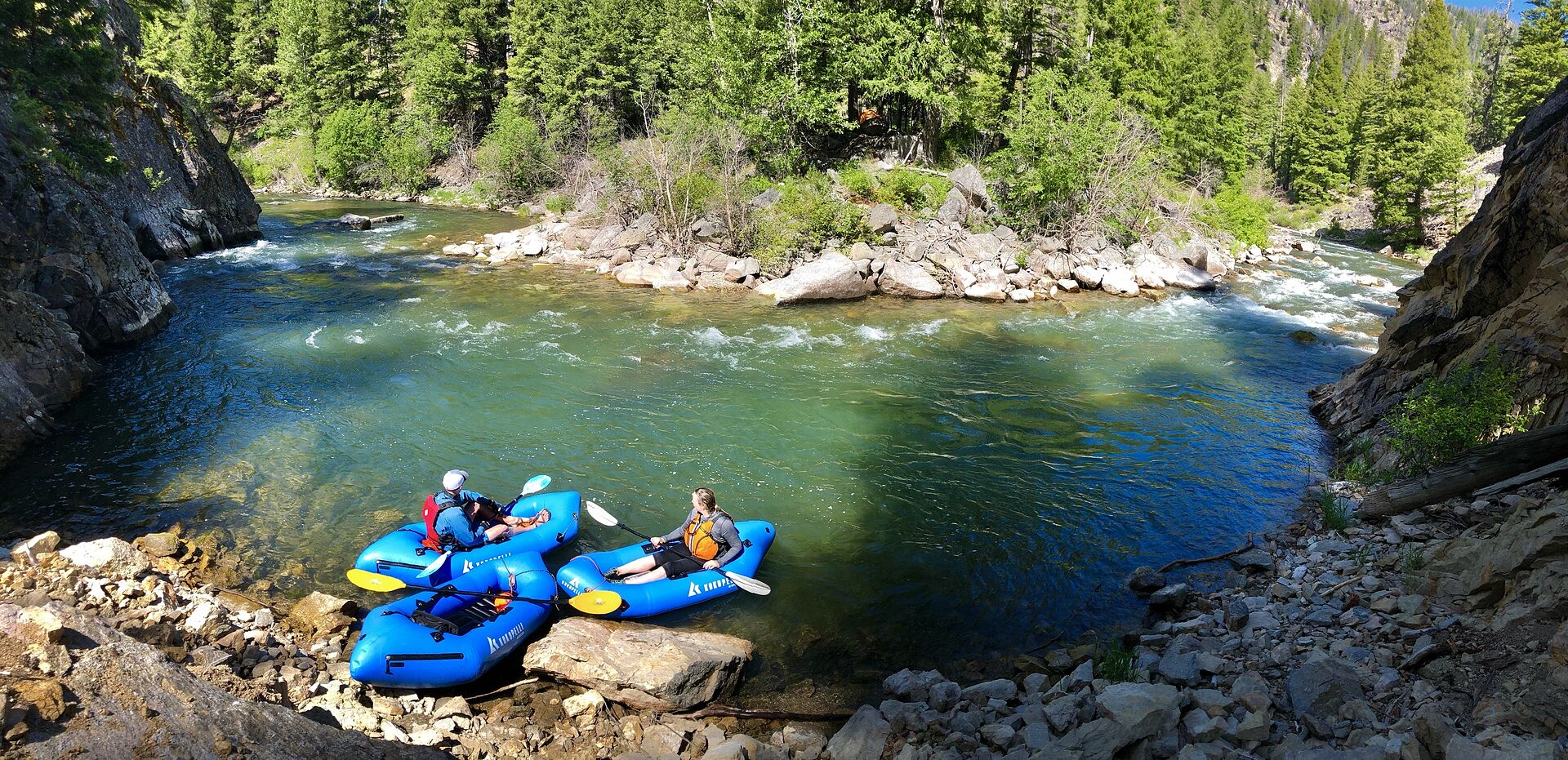 Kokopelli Recon Self-Bailing packraft RED ROCK kraftig