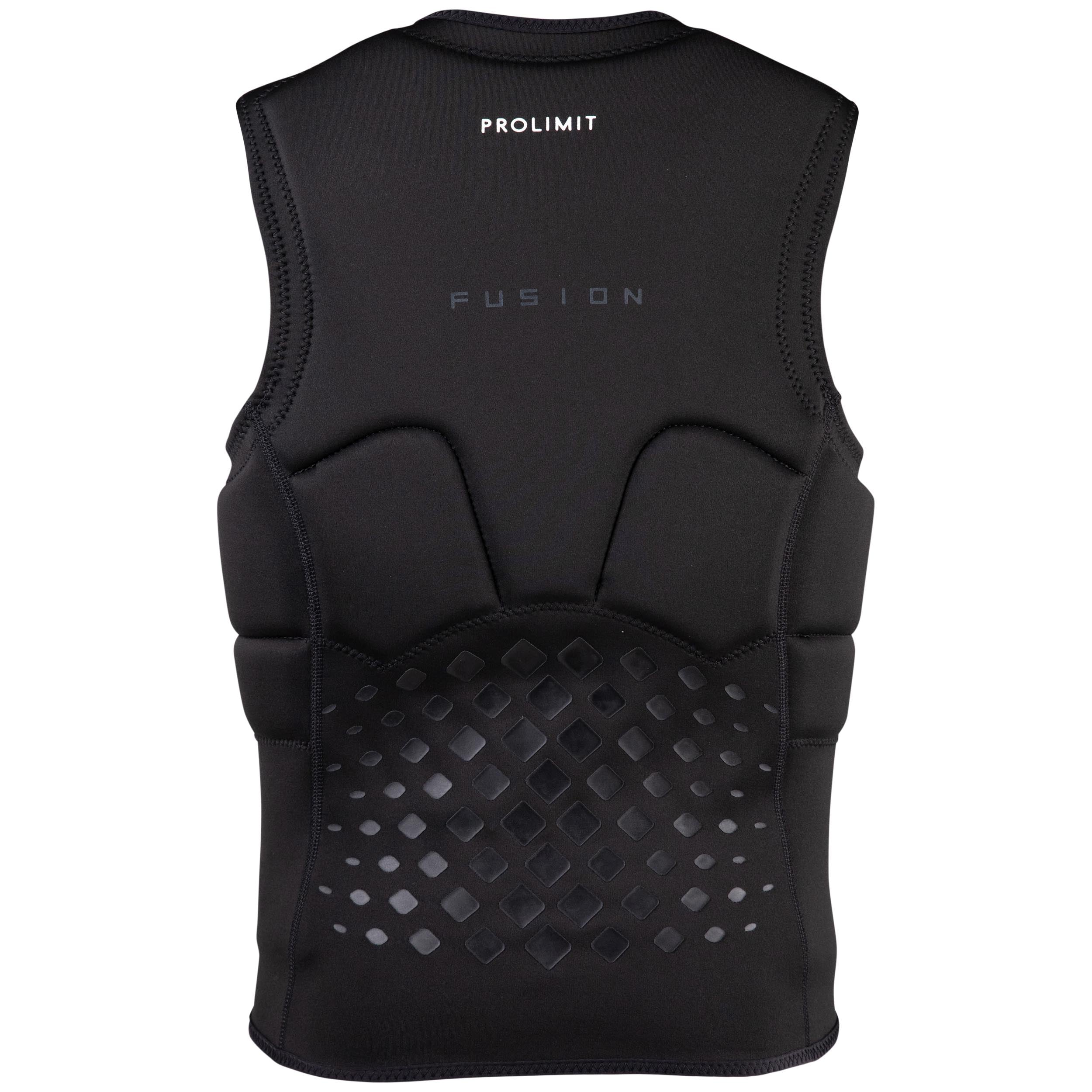 Prolimit Fusion Half Padded impactvest herre svart beskyttelse