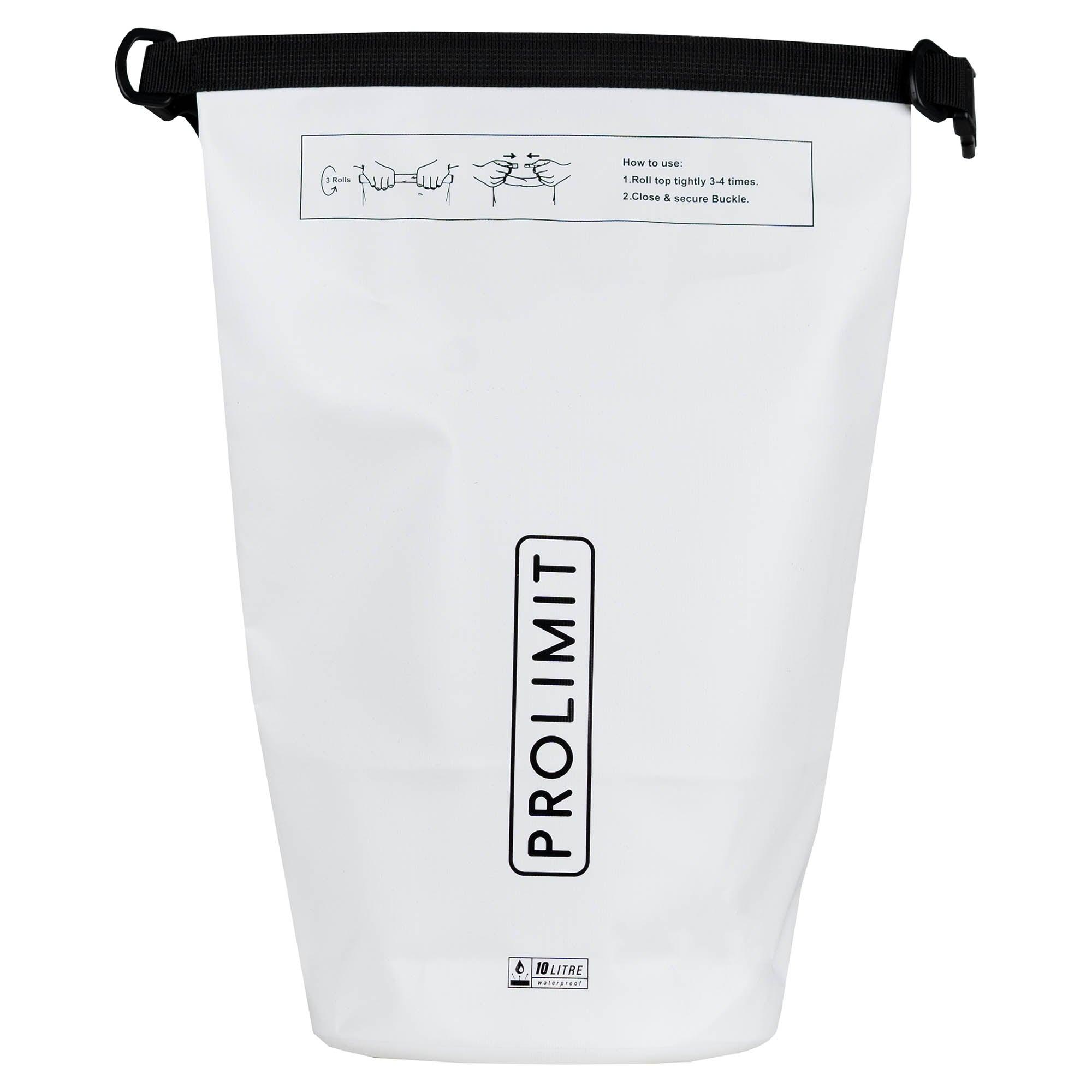 Prolimit Waterproof Bag 10L drybag svart flytende