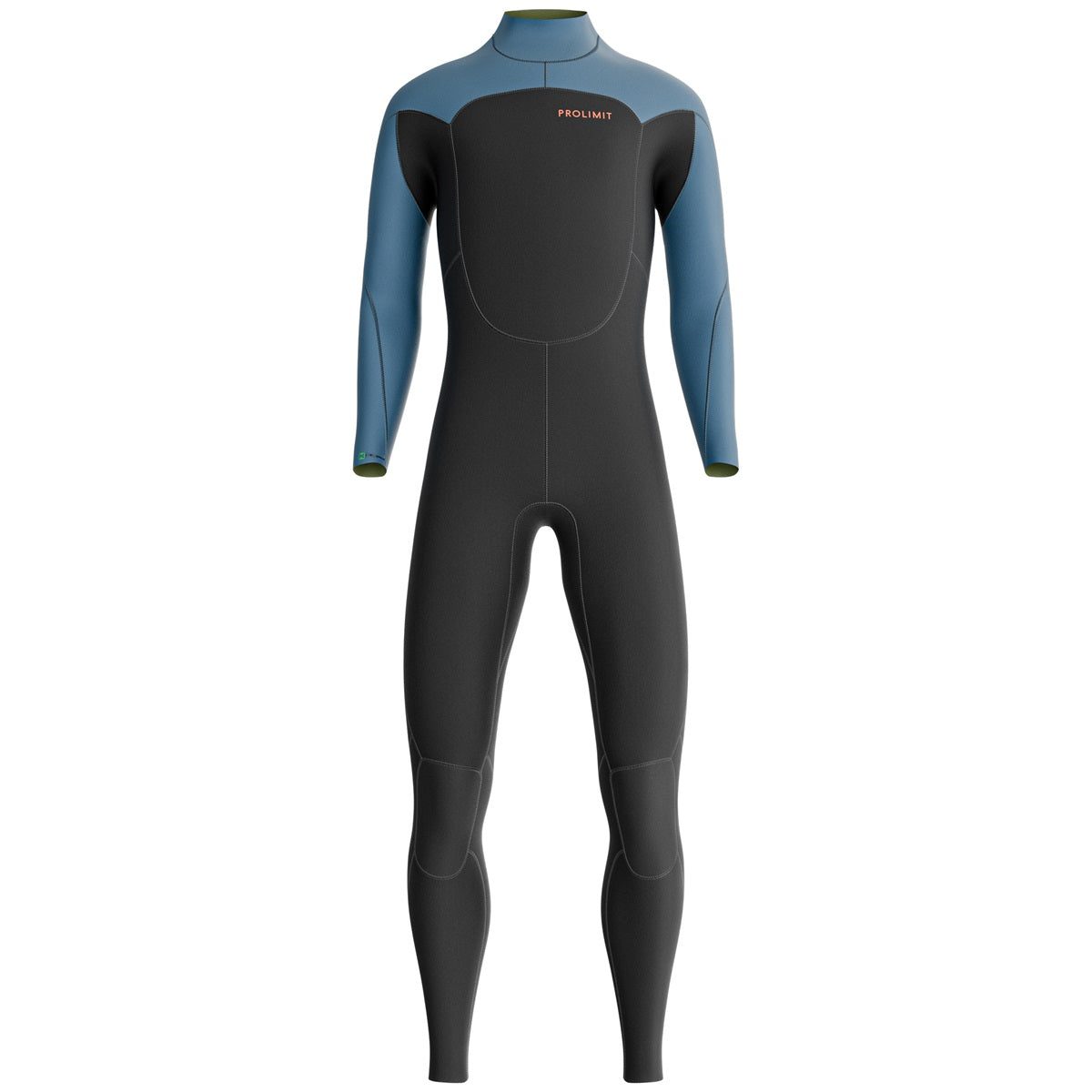Prolimit Grommet Steamer V-Zip barnevåtdrakt 5mm blå/svart