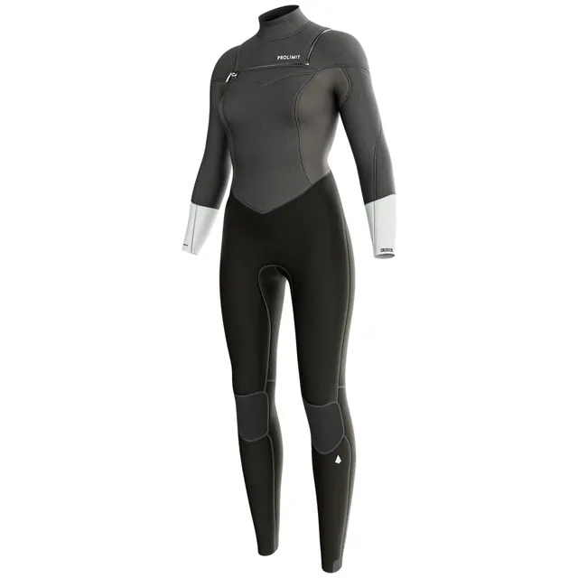 Prolimit Fire Steamer Freezip 4/3 våtdrakt dame grå