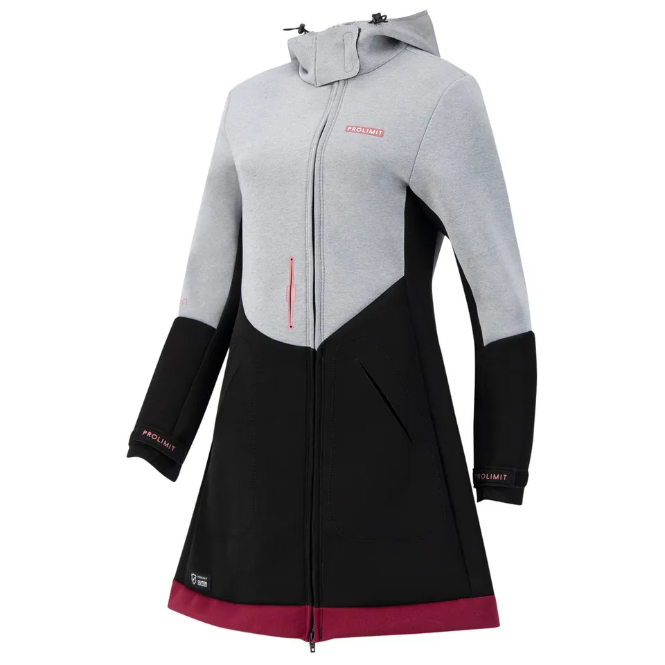Prolimit Pure Girl Racer Oxygen neoprenjakke grå