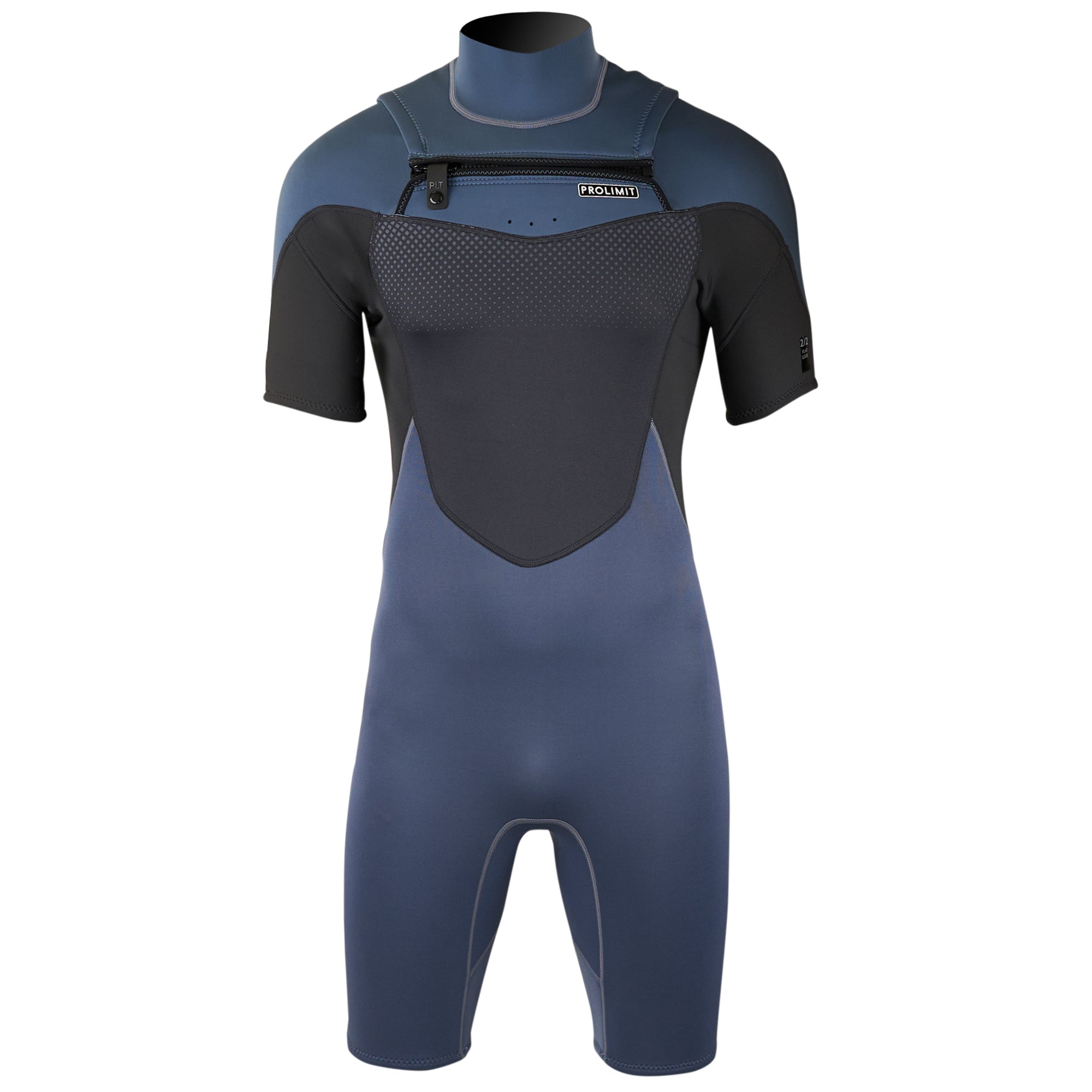 Prolimit Fusion Shorty Freezip 2/2 våtdrakt svart herre