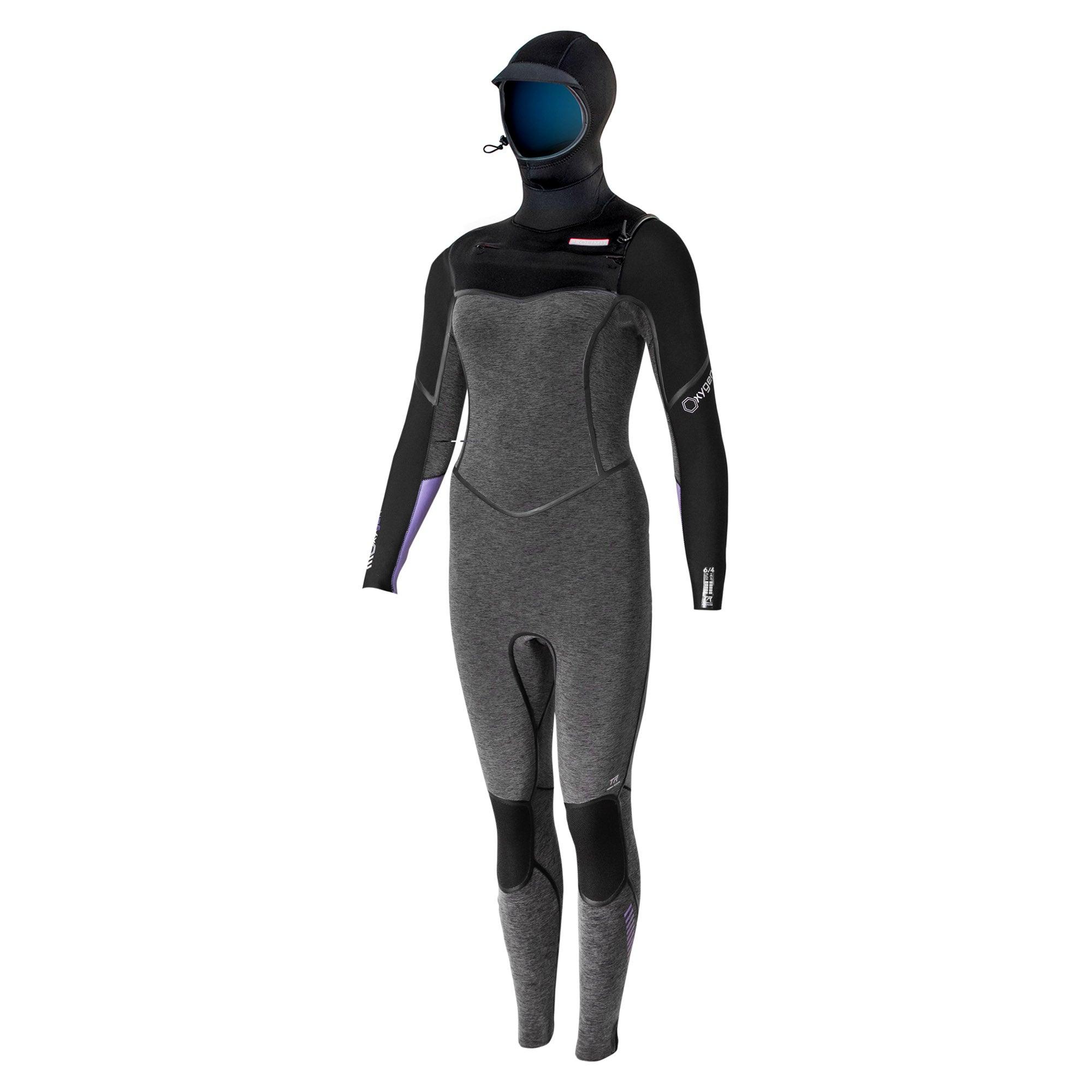 Prolimit Oxygen våtdrakt hette dame 6/4 lilla