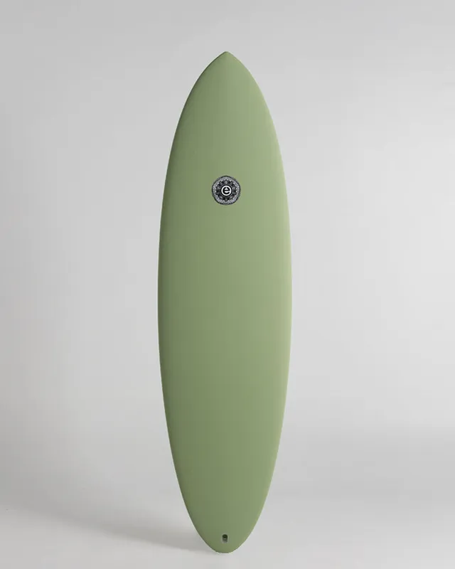 Elemnt Surf Midlength surfebrett smoke green – Futures