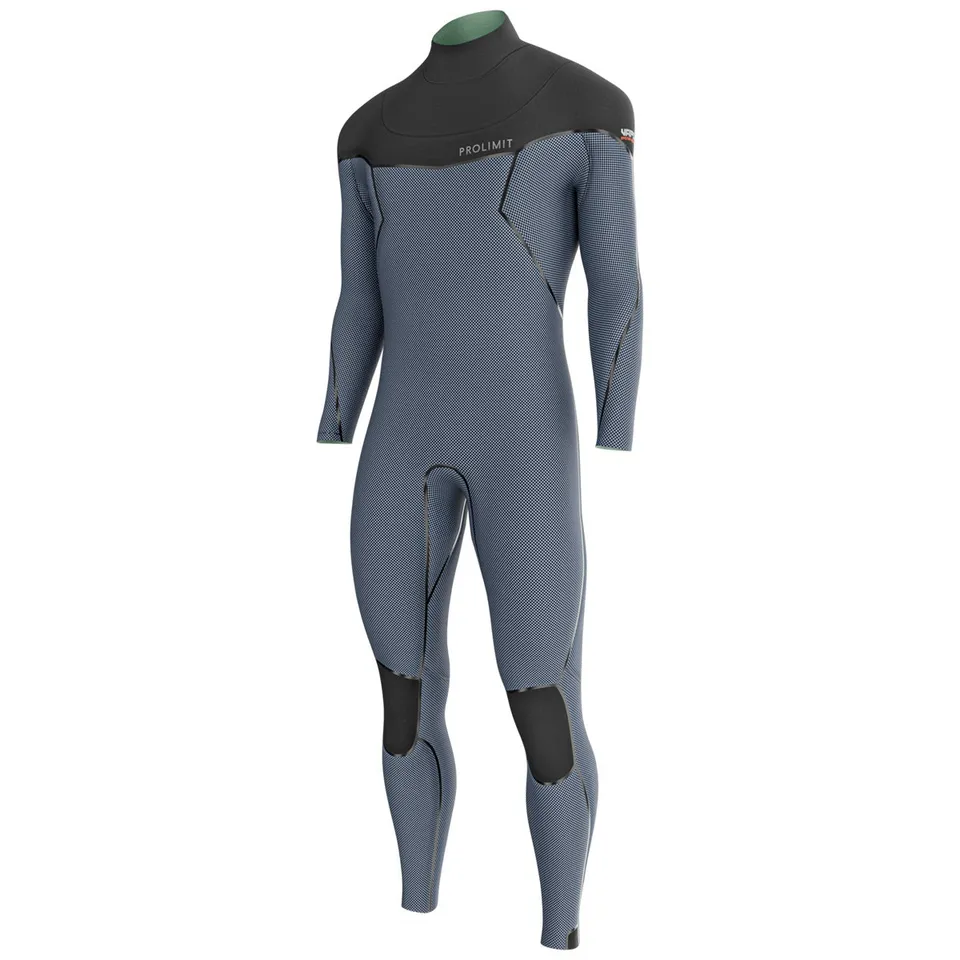 Prolimit Vapor Steamer C-Zip 5/4 våtdrakt svart/blå thermal