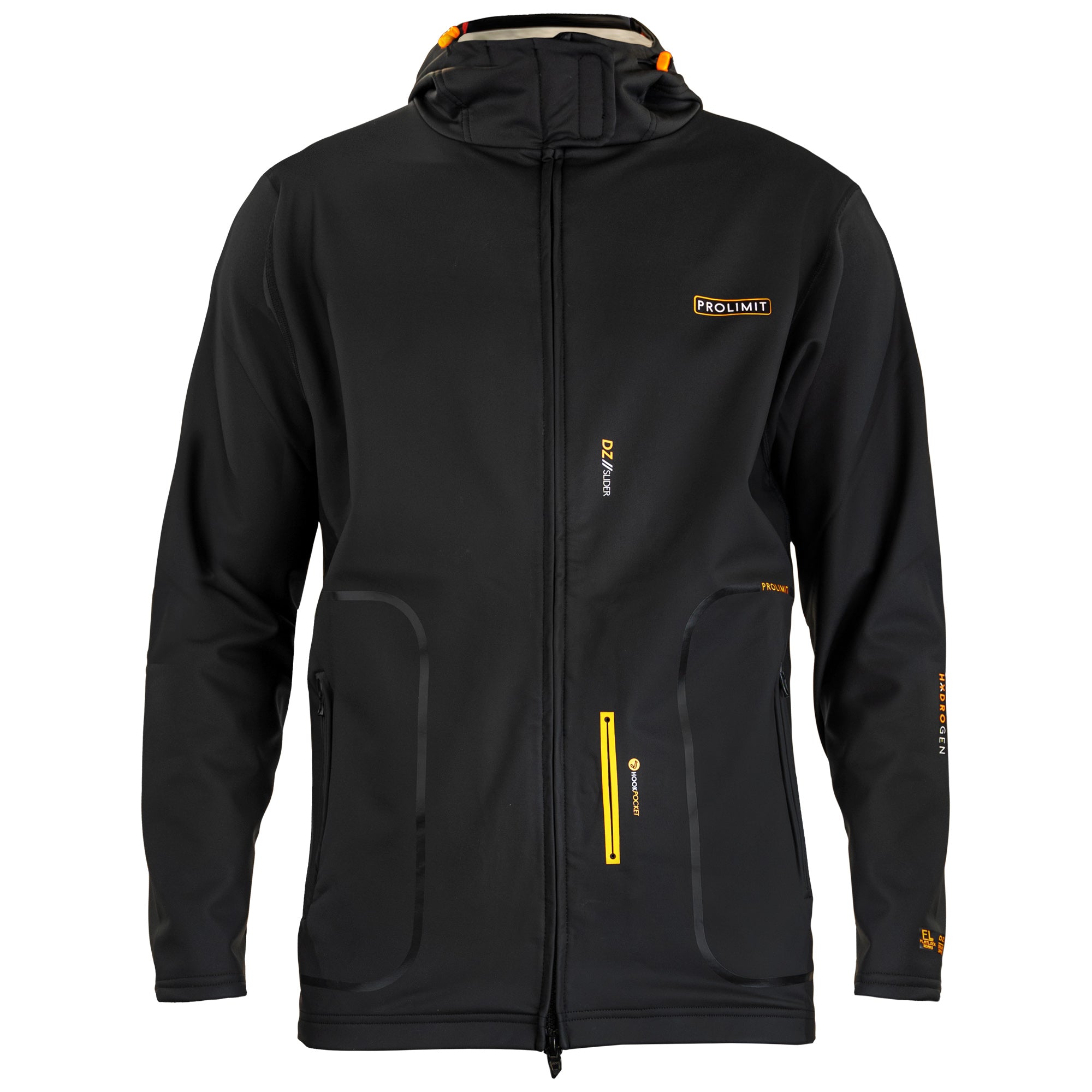 Prolimit Hydrogen Action Jacket neoprenjakke svart/oransje herre