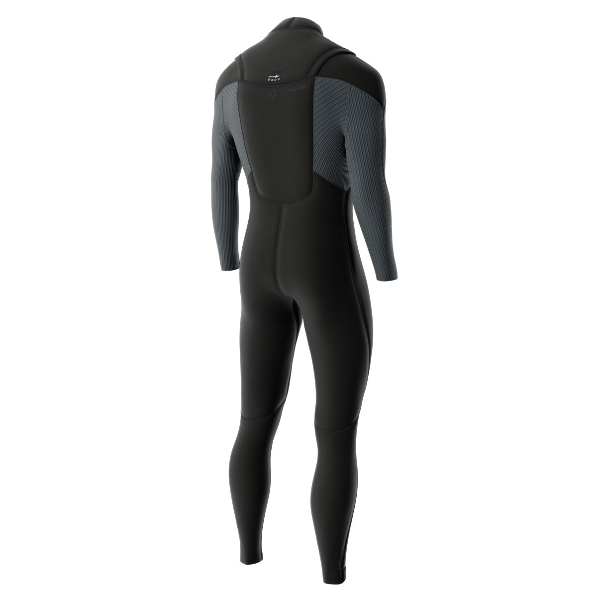 Prolimit Predator Freezip våtdrakt 5/4 svart 50/M