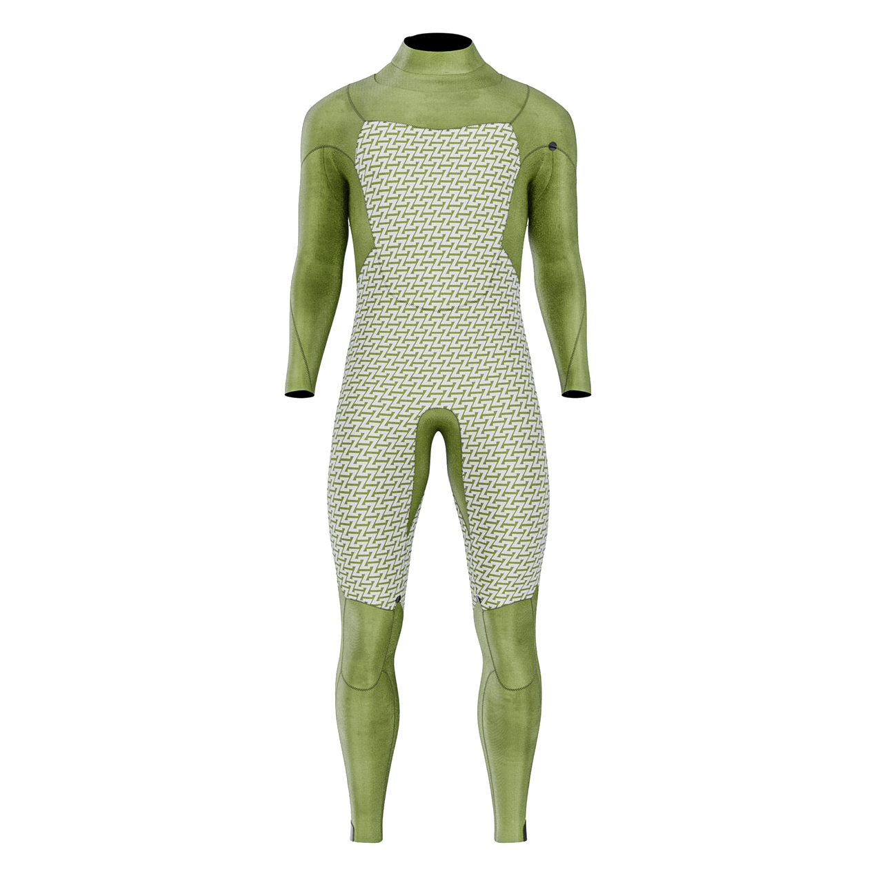 Prolimit Predator våtdrakt 5/4 Black 50/M frontglidelås