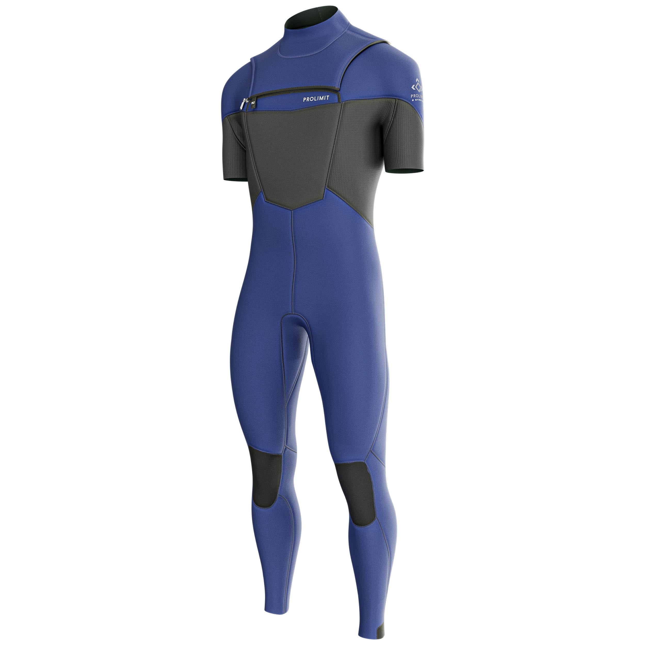 Prolimit Fusion 3/2 shorty våtdrakt frontzip svart