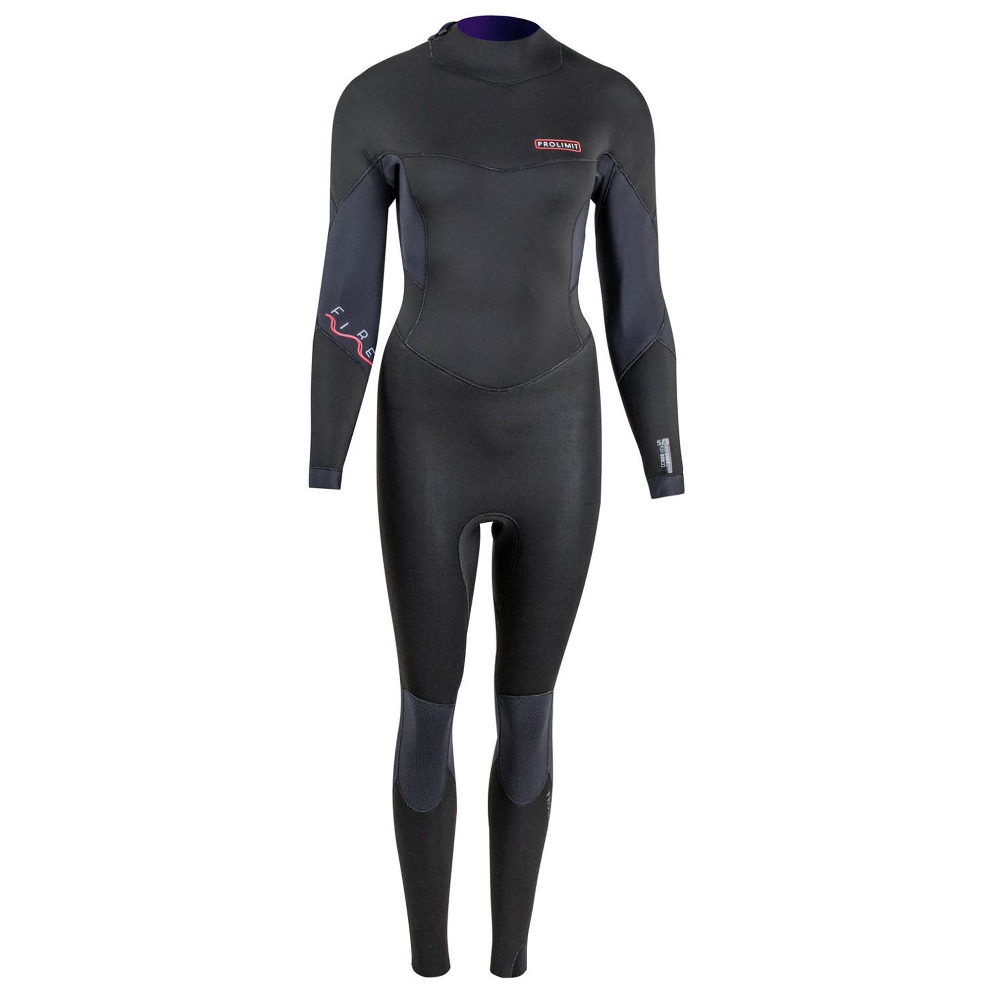 Prolimit Fire Steamer Backzip 5/3 Zodiac våtdrakt dame svart