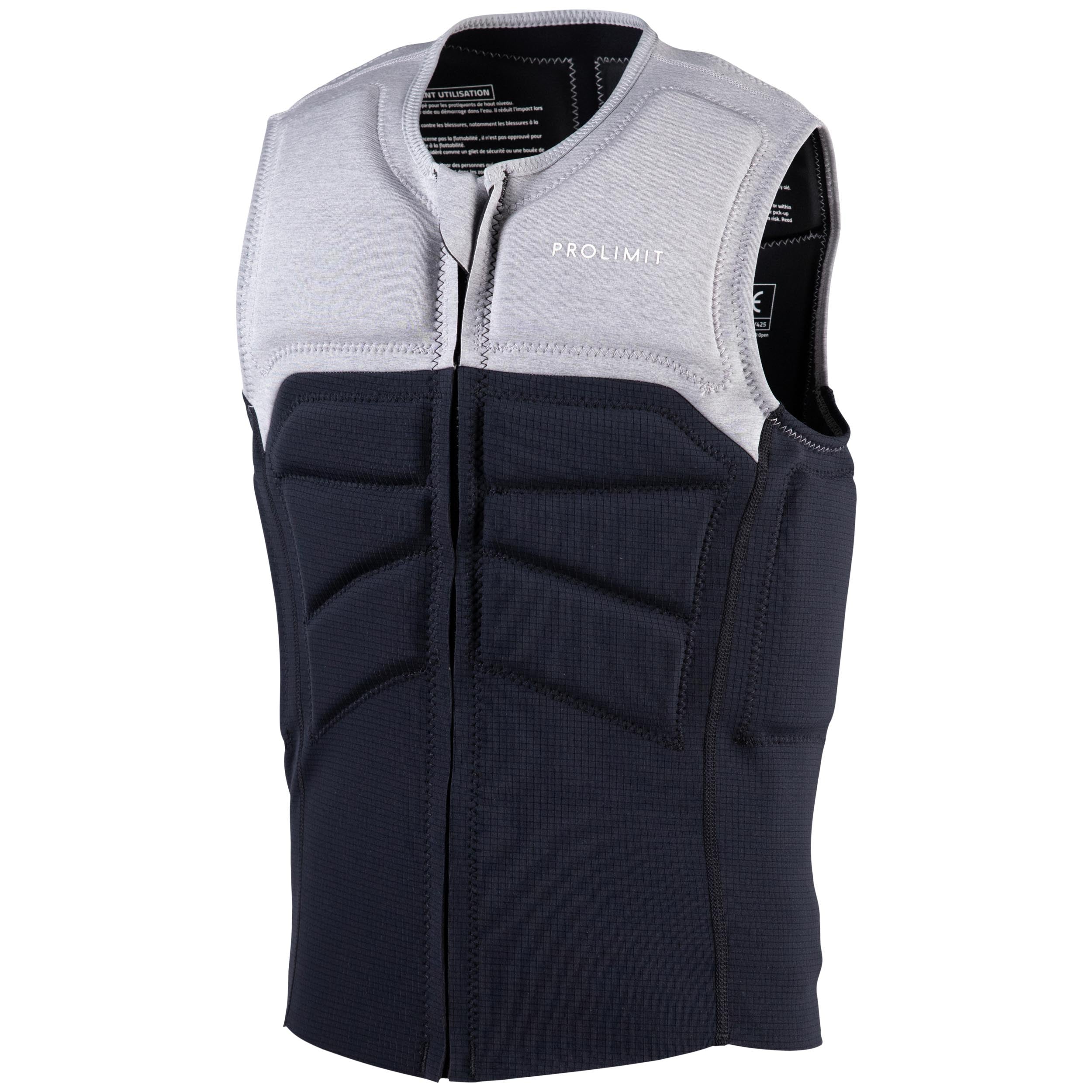Prolimit Mercury Stretch Vest impactvest svart glidelås