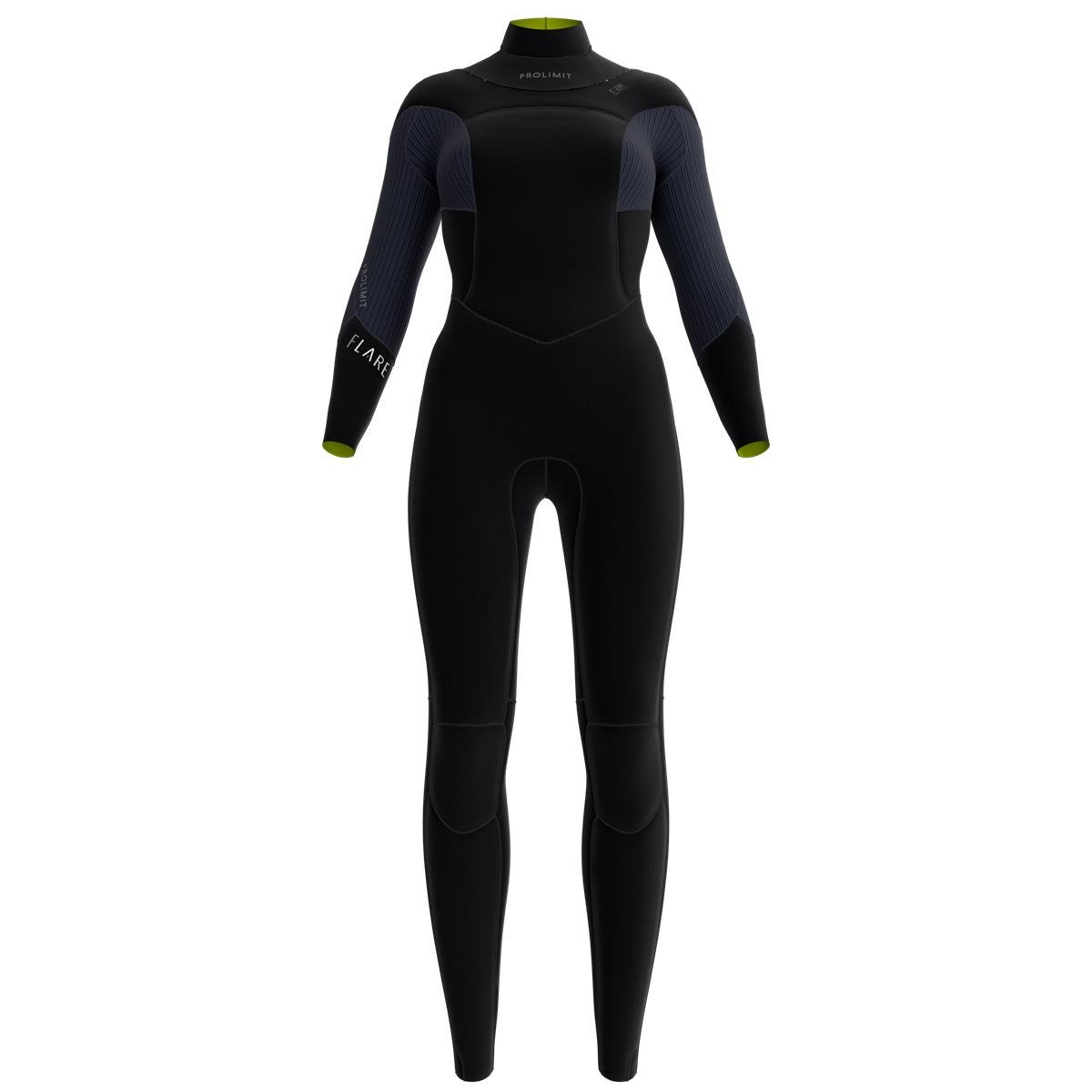 Prolimit Flare Steamer C-Zip 5/4 våtdrakt svart/marine dame