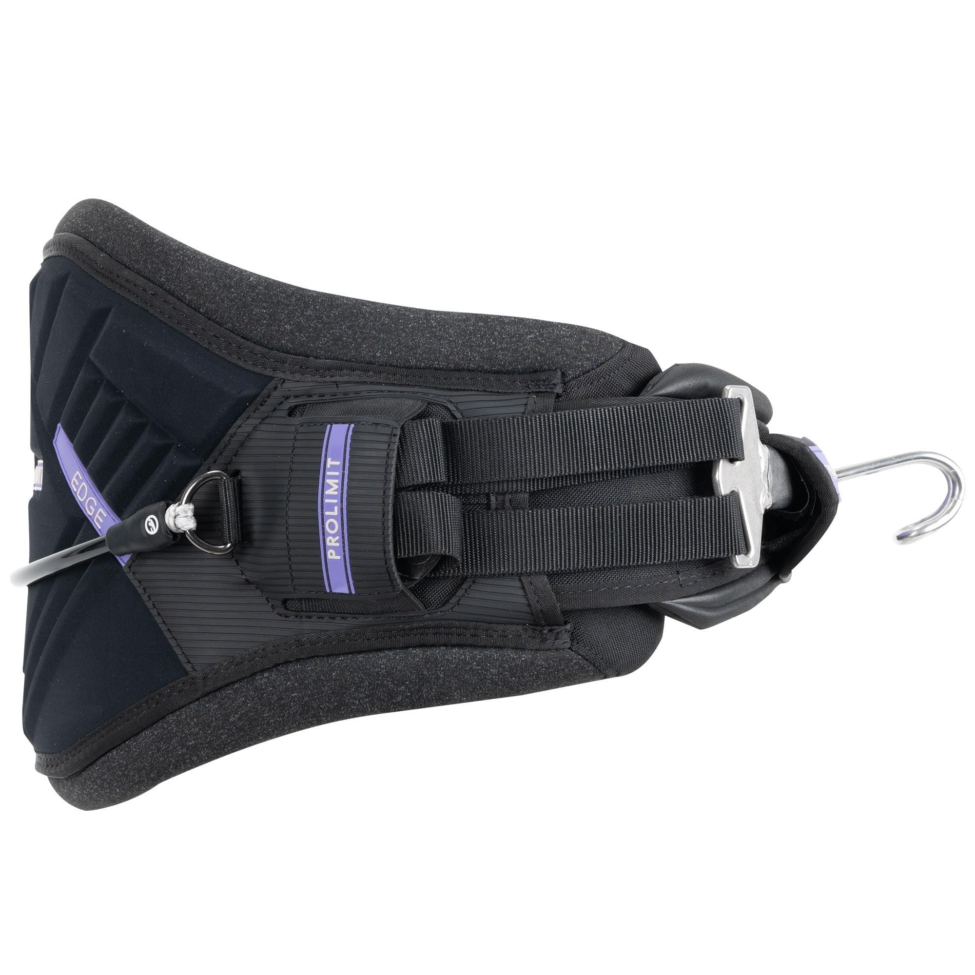 Prolimit Edge trapes dame Black/Purple midje myk kant