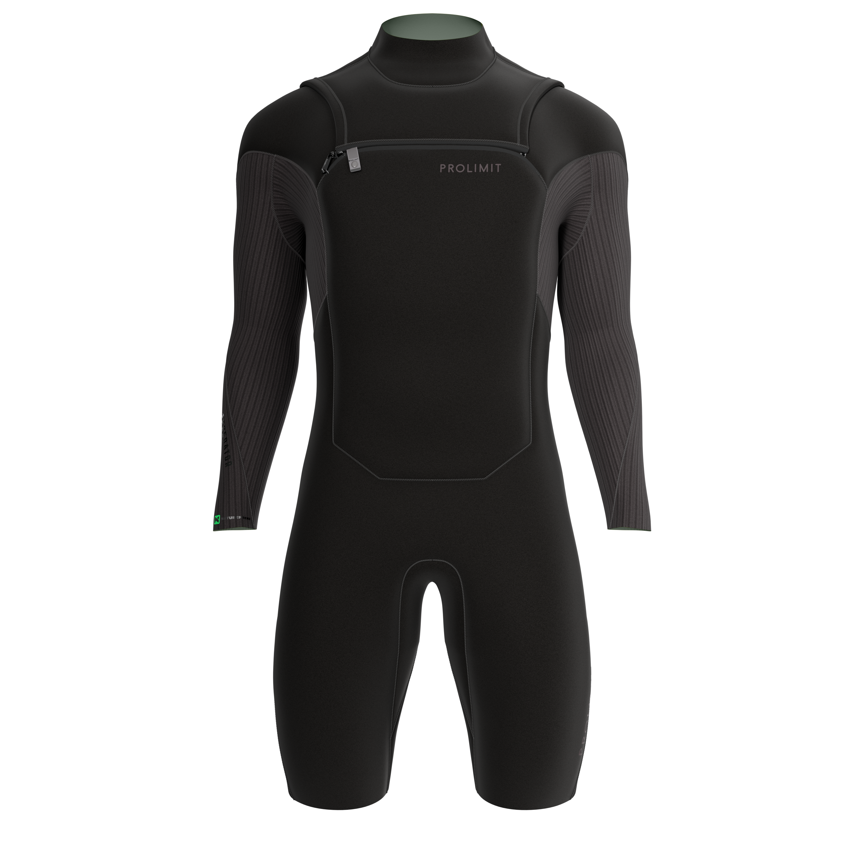Prolimit Predator Freezip shorty 2/2 svart – herre
