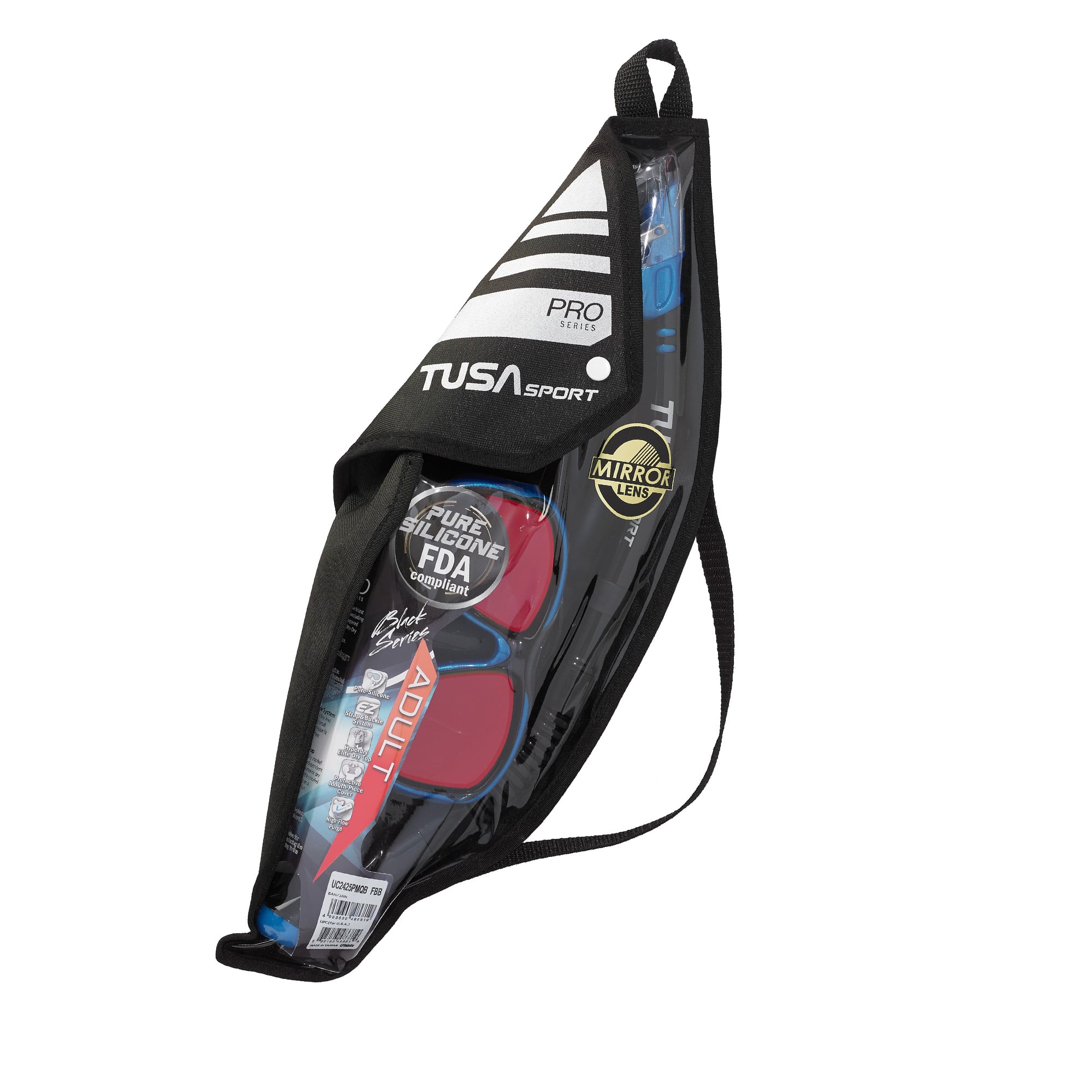 TUSA Powerview UC2425MQB maske snorkel speil
