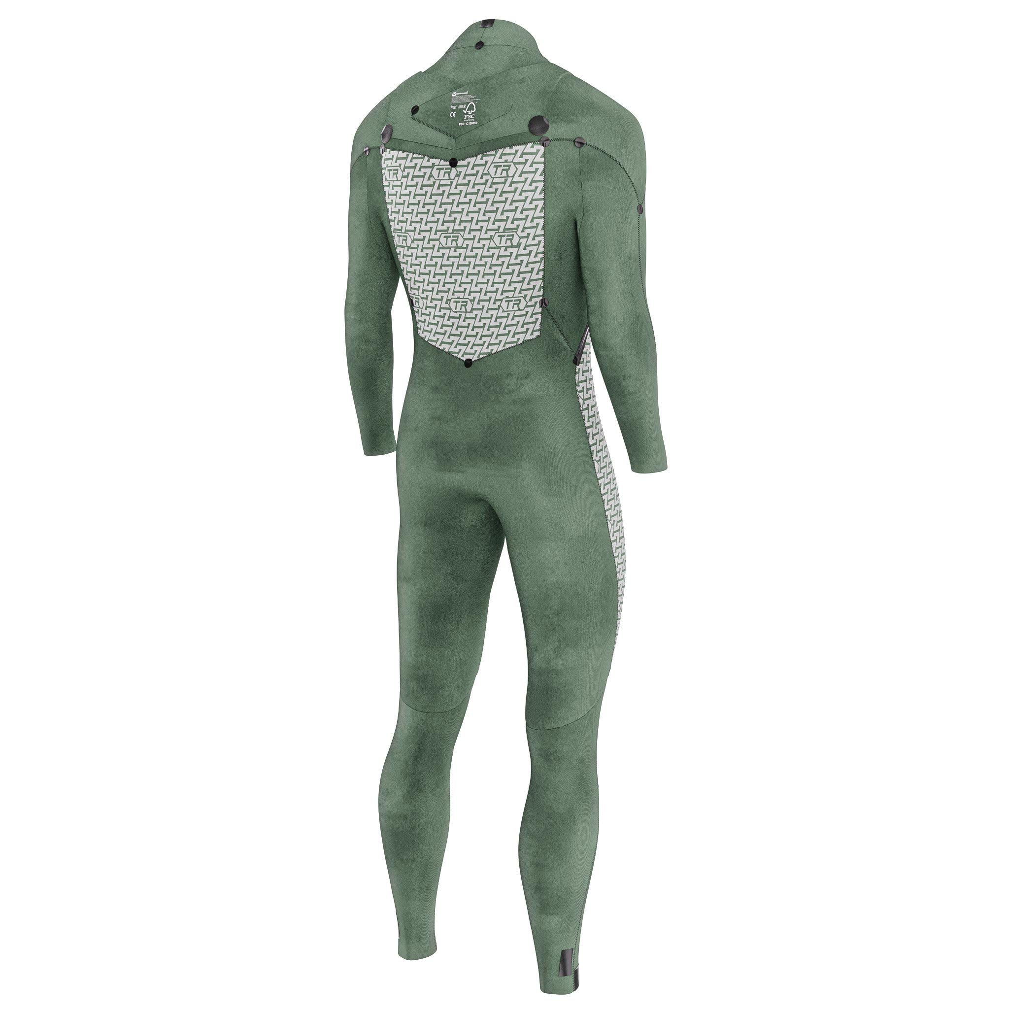 Prolimit Mercury Steamer Freezip 5/4 våtdrakt herre svart