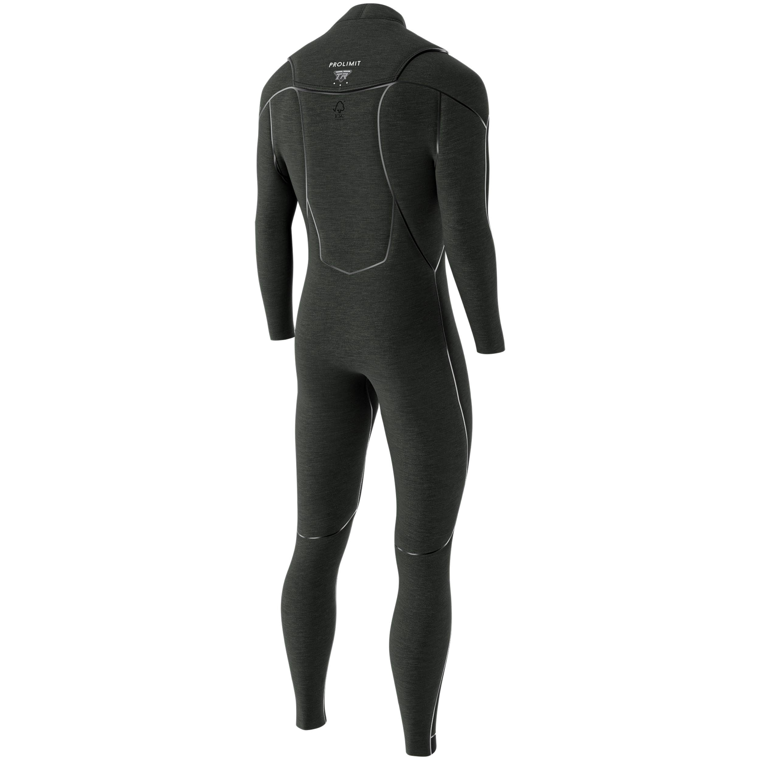 Prolimit Mercury Steamer Freezip 5/4 våtdrakt herre svart