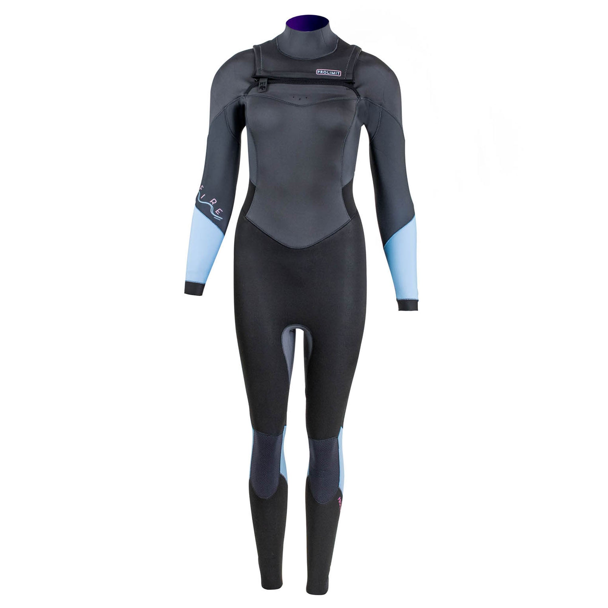 Prolimit Fire Freezip 4/3 våtdrakt dame svart/blå