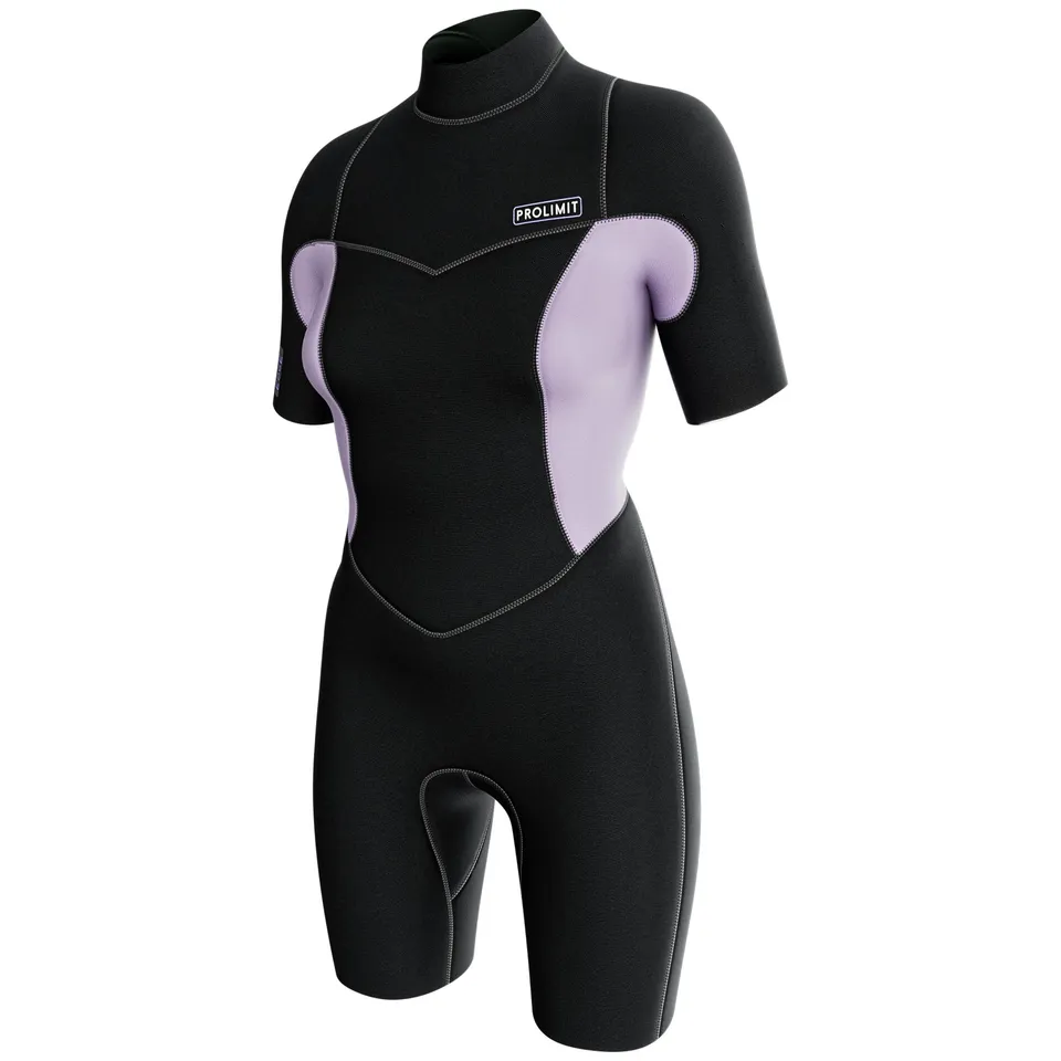 Prolimit Edge Shorty V-Zip våtdrakt 2/2 svart S