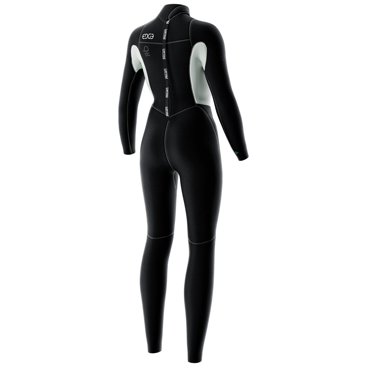 Prolimit Edge V-Zip 5/3 våtdrakt dame svart