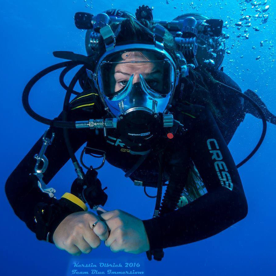 Ocean Reef Predator helmaske til dykking
