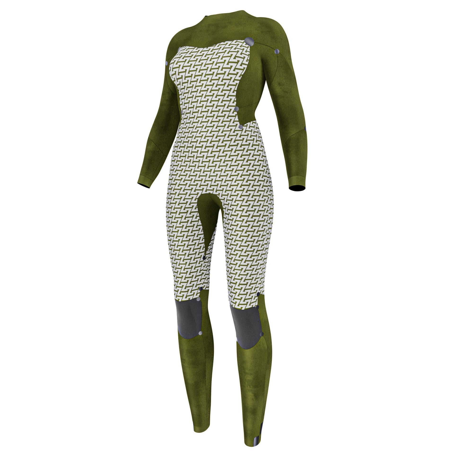 Prolimit Flare Steamer V-Zip 5/4 vaatdrakt dame svart