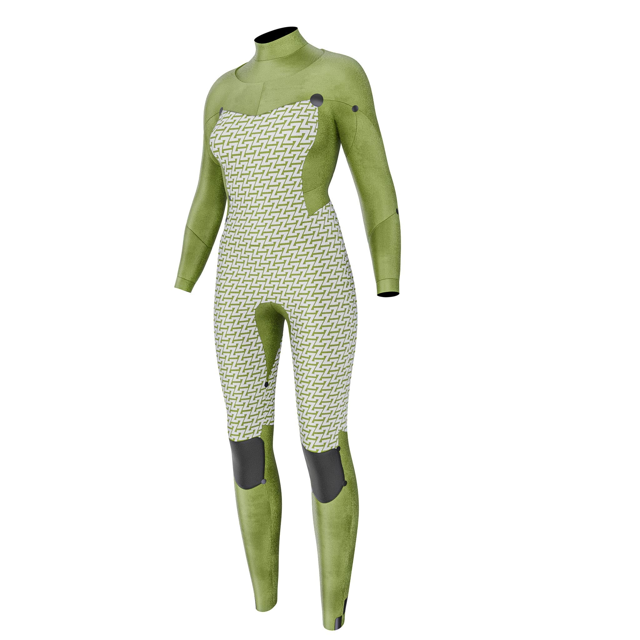 Prolimit Flare Steamer Freezip 3/2 våtdrakt dame blå